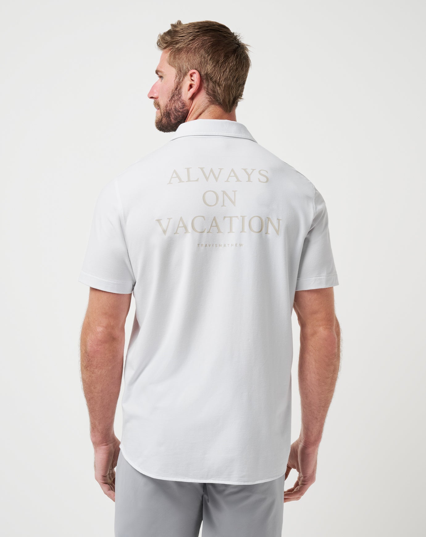 White Travis Mathew Men