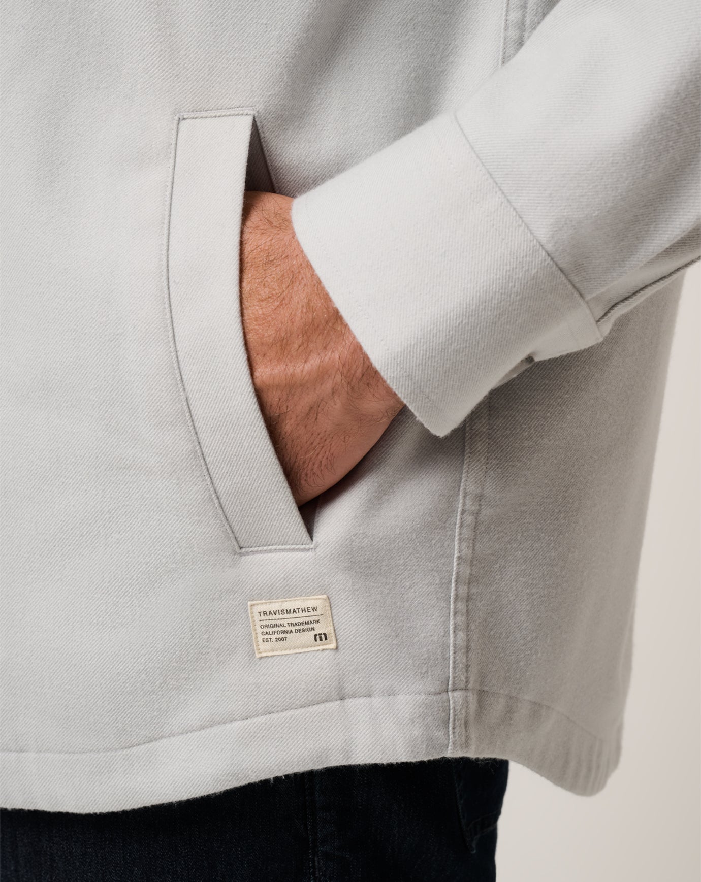 Heather Light Grey Travis Mathew Men