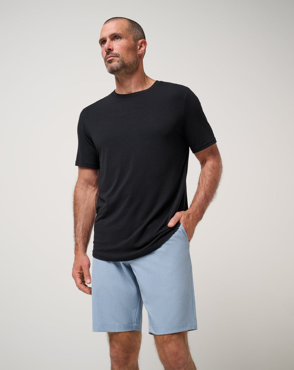 Heather Ash Blue Travis Mathew Men