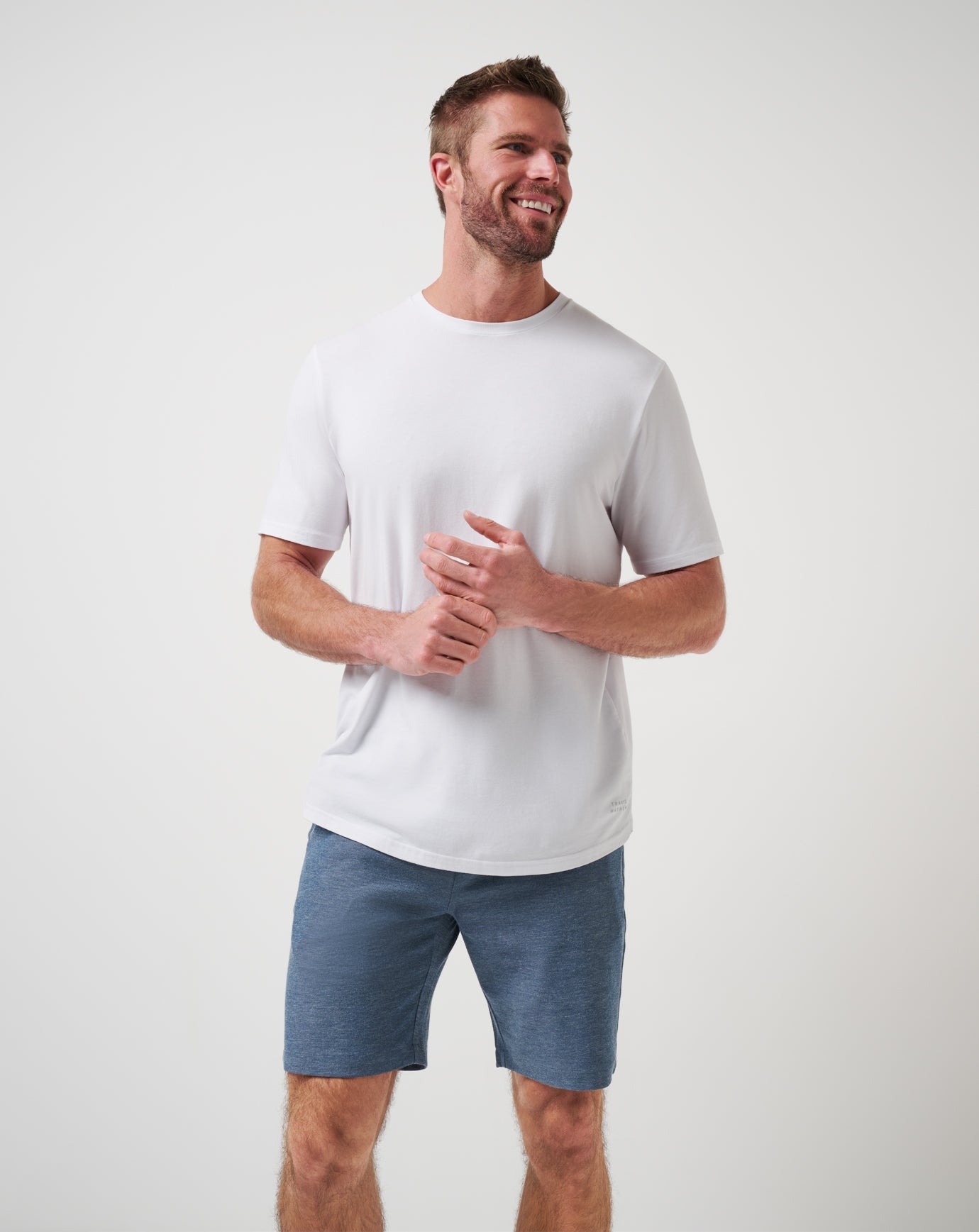Heather Navy Travis Mathew Men
