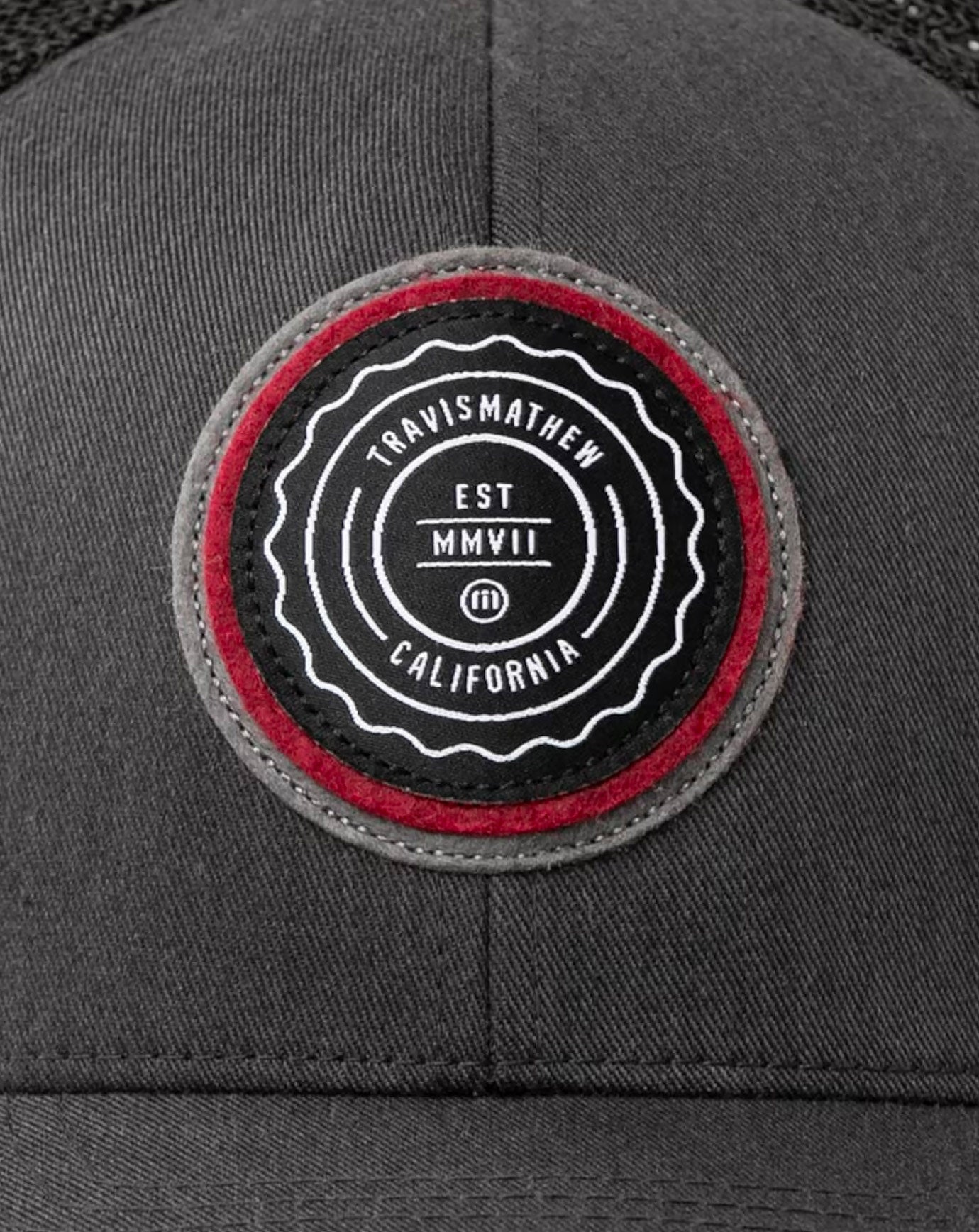 Heather Grey Pinstripe Travis Mathew Men|Accessories