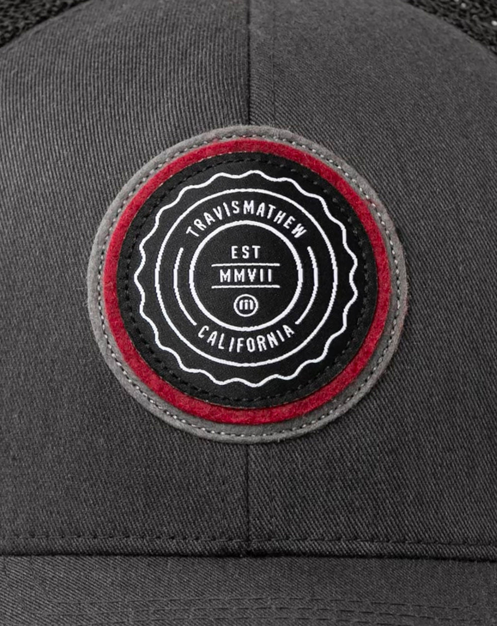 Heather Grey Pinstripe Travis Mathew Men|Accessories