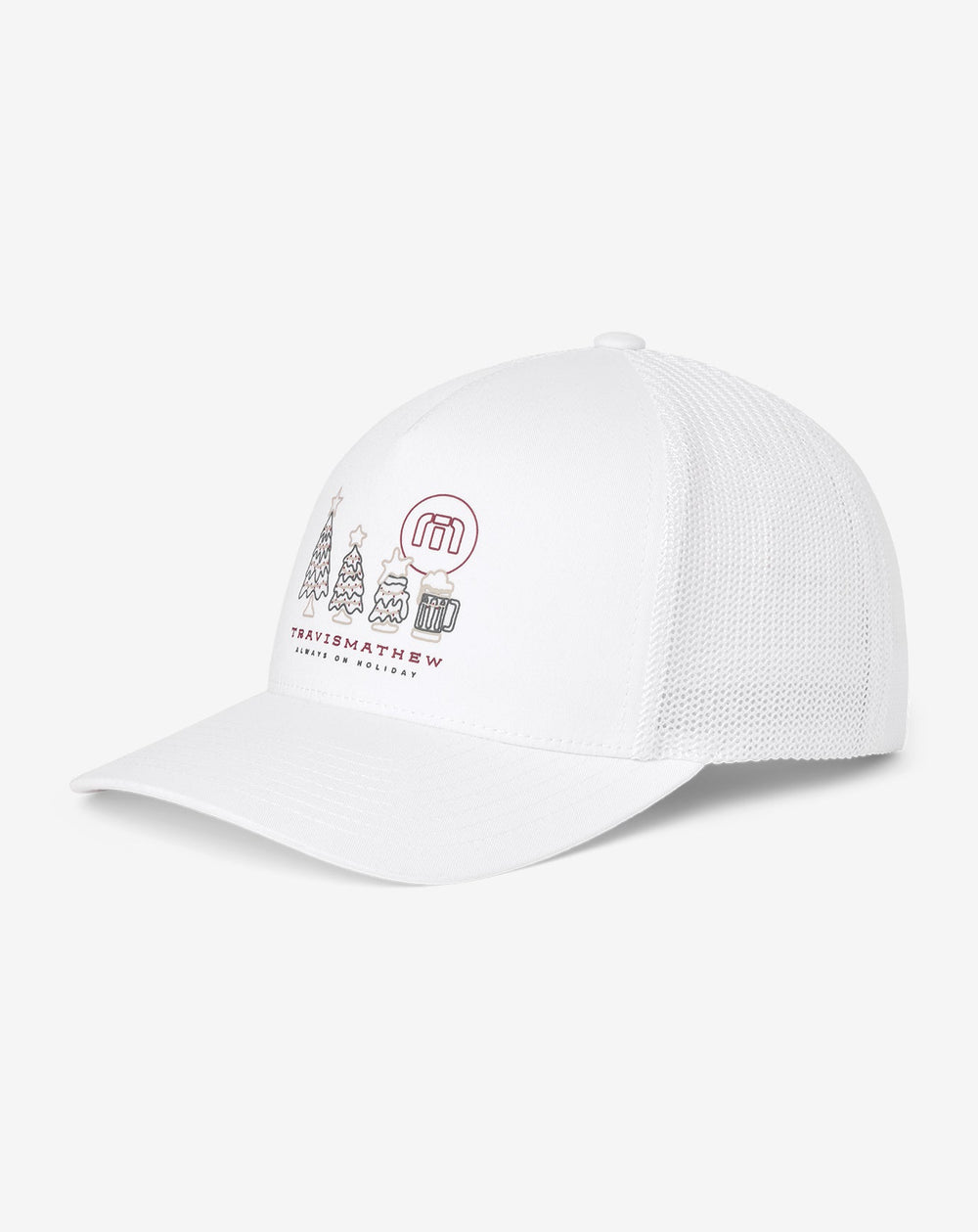 White Travis Mathew Men|Accessories