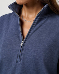 Heather Navy Blazer Travis Mathew Women|Golf