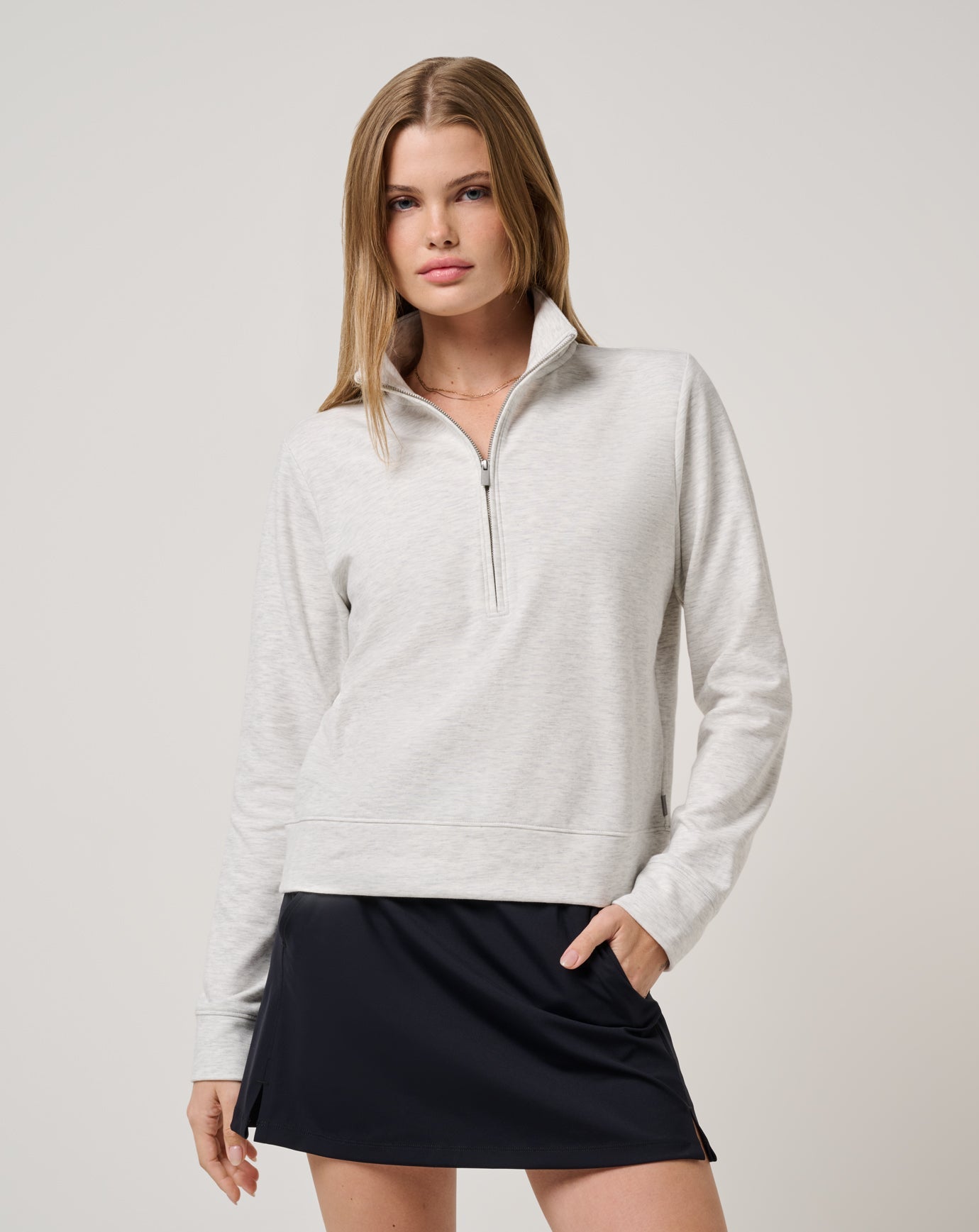 Heather Light Grey Travis Mathew Women|Golf