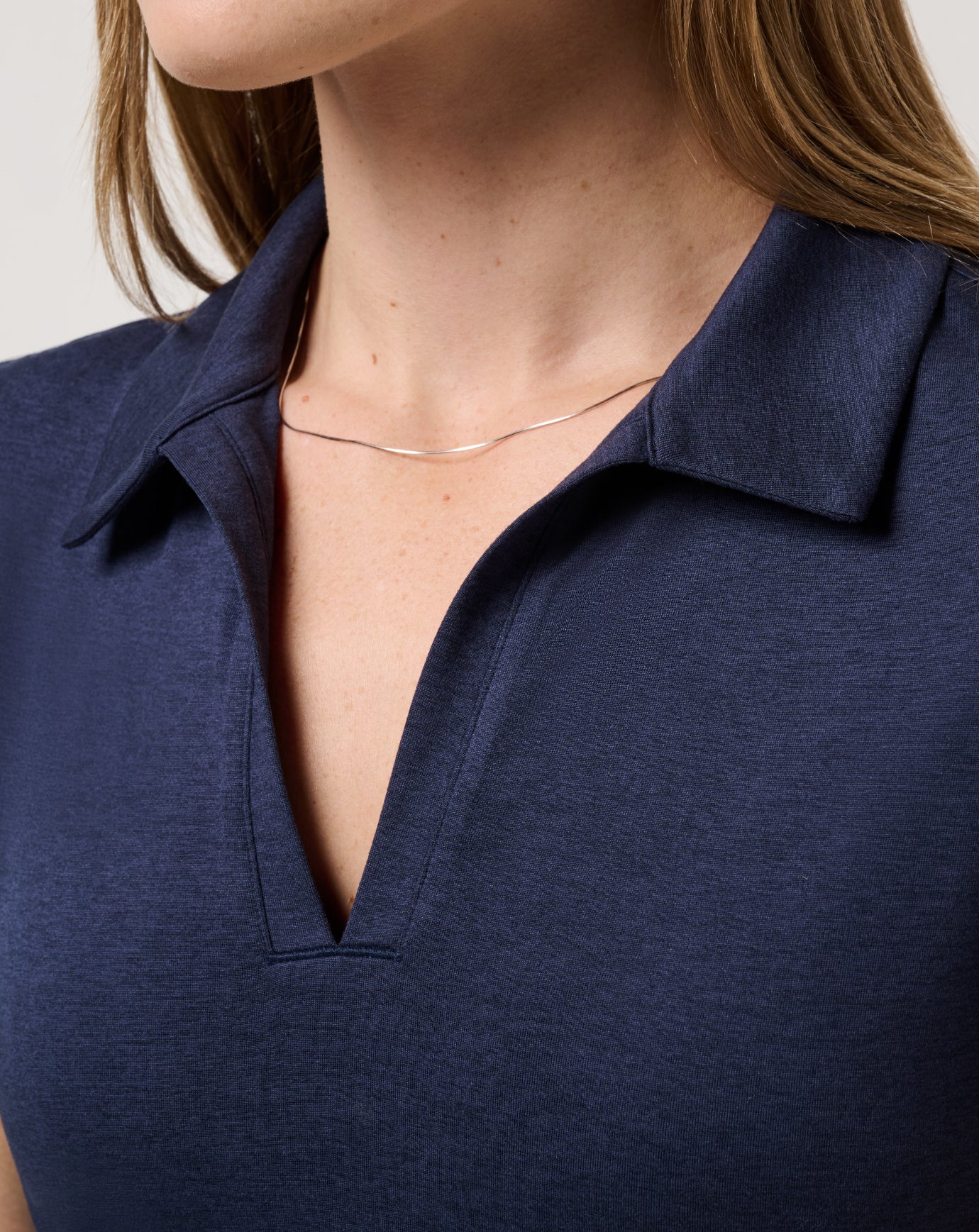 Heather Navy Blazer Travis Mathew Women|Golf