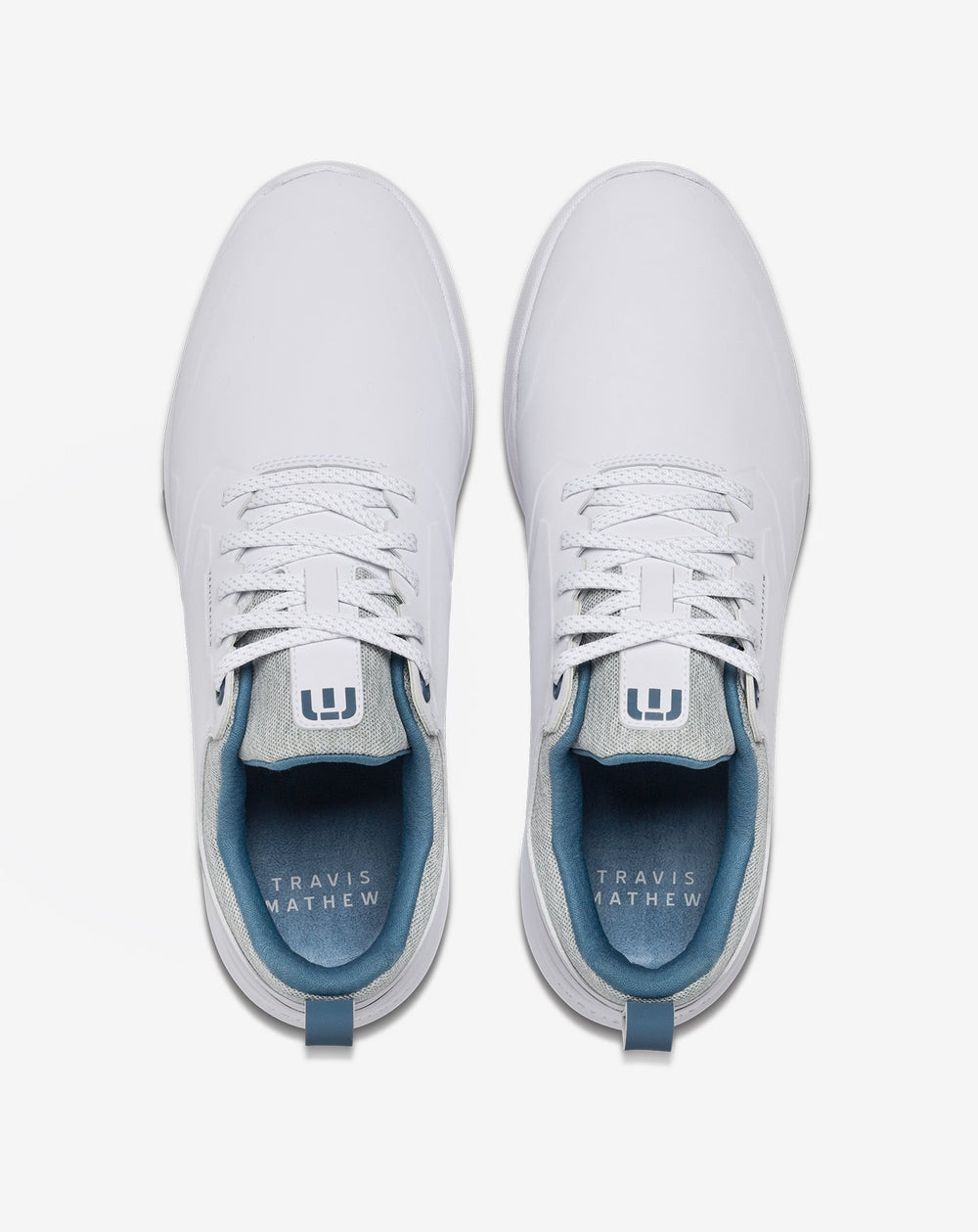 White/Blue Travis Mathew Shoes|Golf