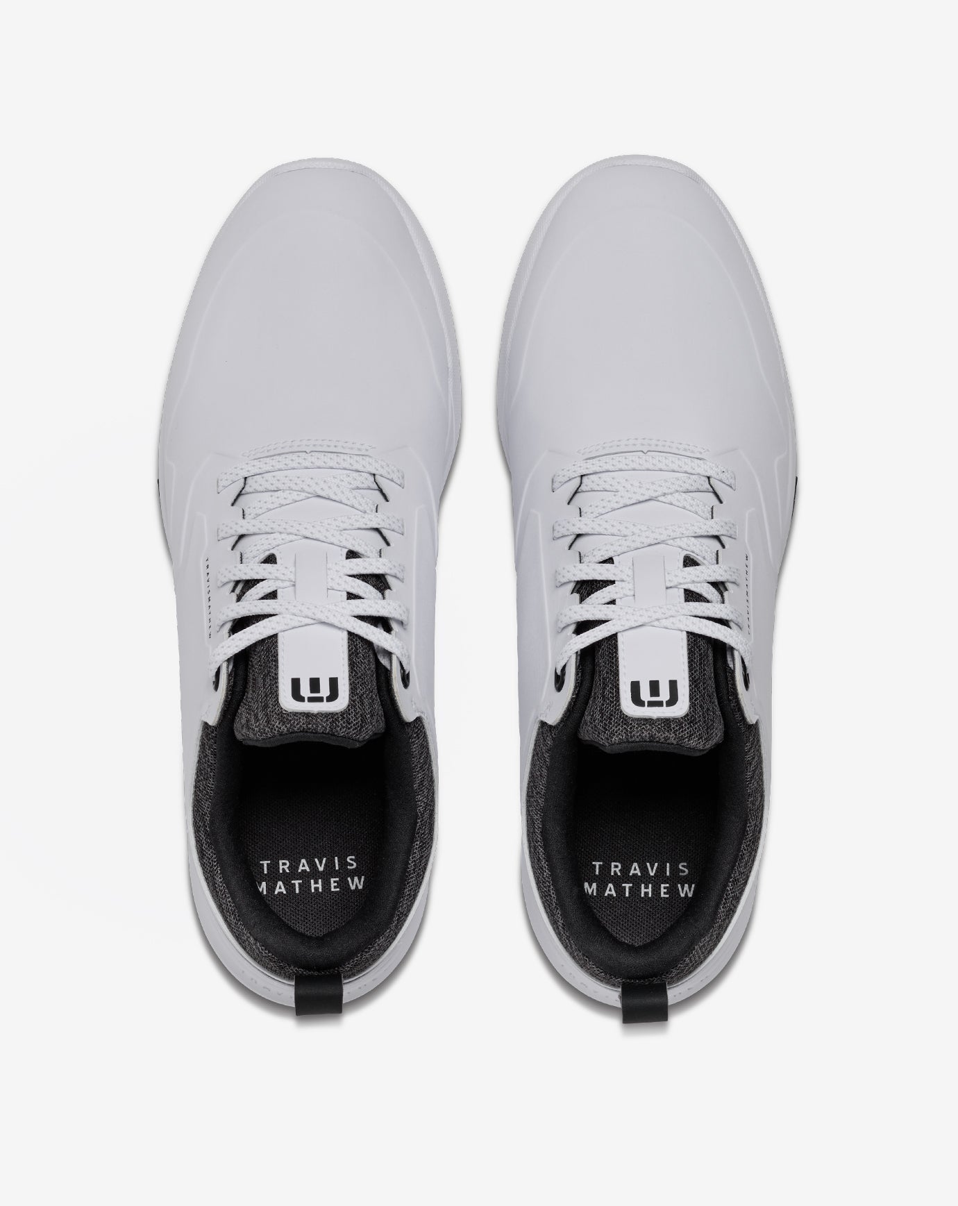 White/Black Travis Mathew Shoes|Golf