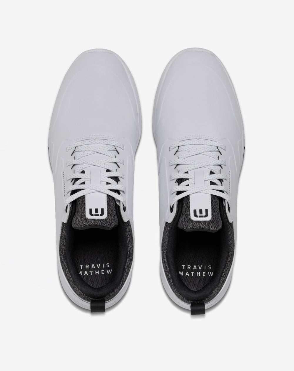 White/Black Travis Mathew Shoes|Golf