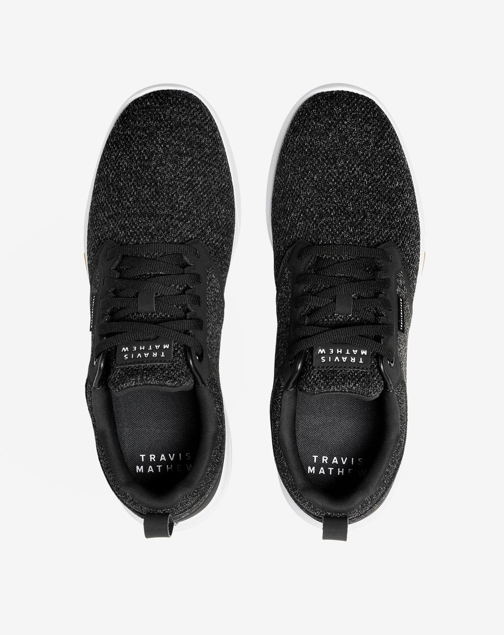 Black/Heather Black Travis Mathew Shoes|Golf