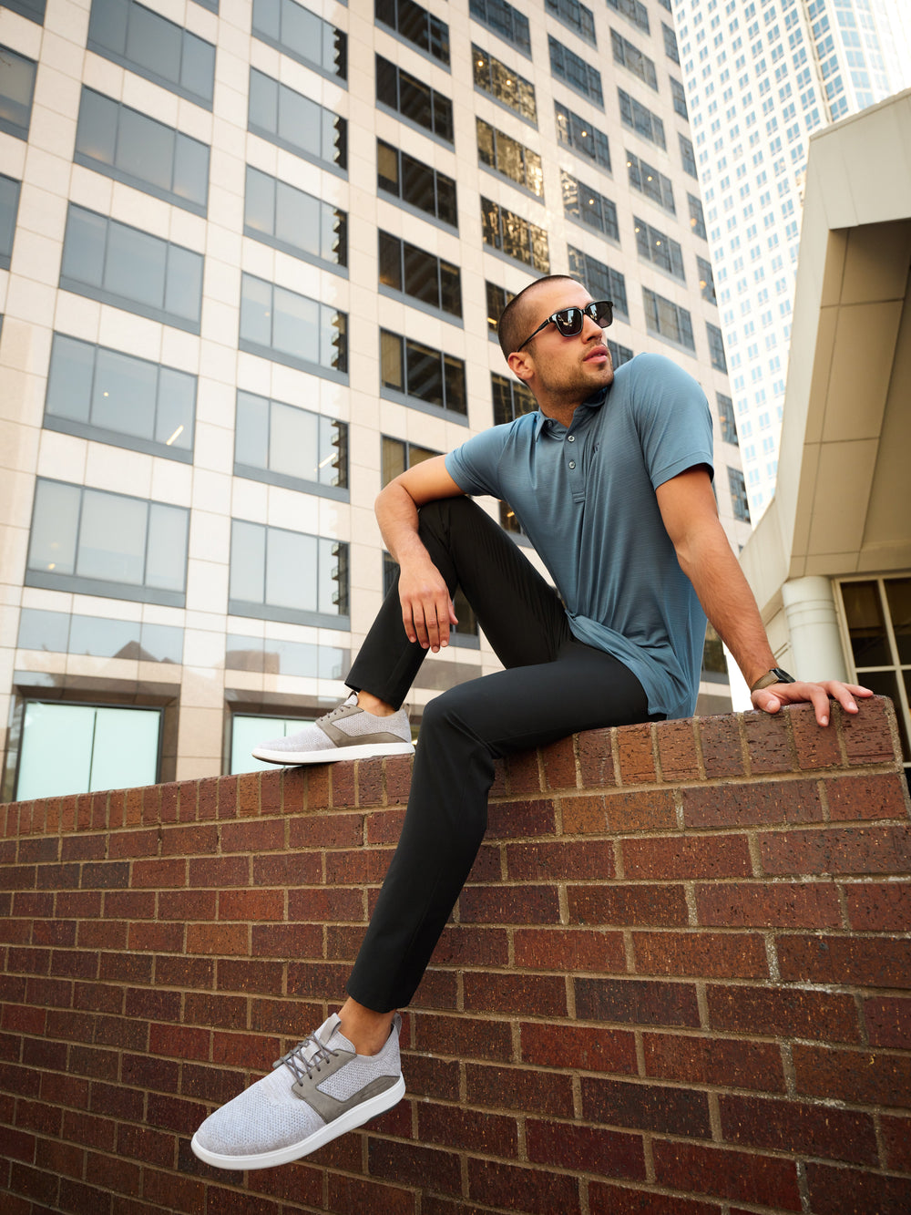 Heather Sleet/Quiet Shade Travis Mathew Shoes