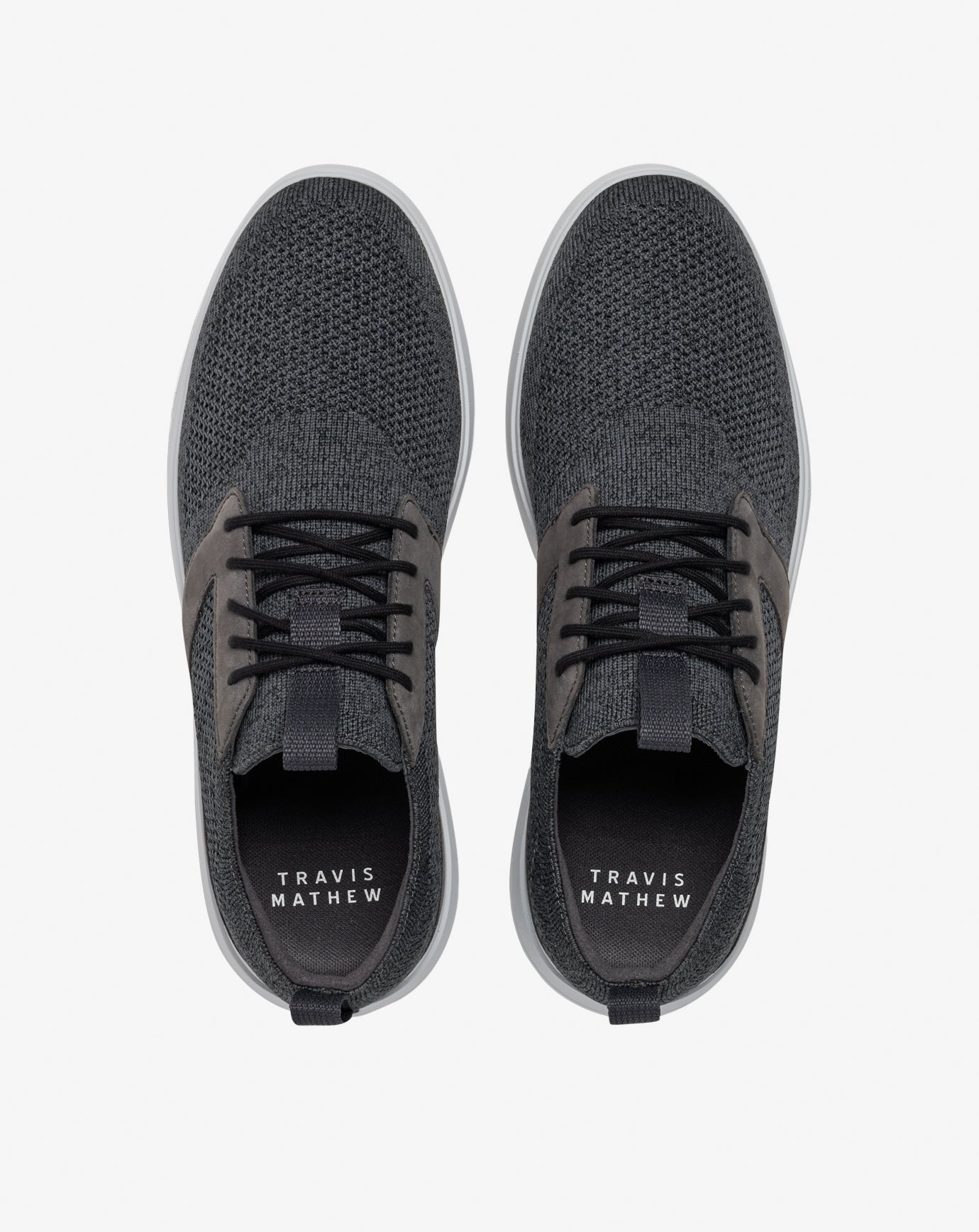 Heather Grey Pinstripe Travis Mathew Shoes