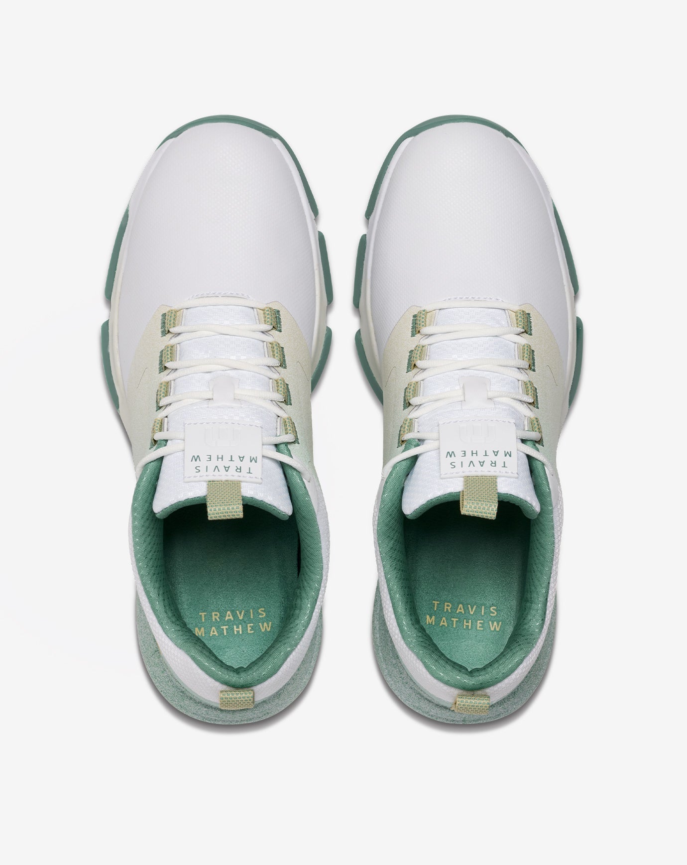 White/Green Travis Mathew Shoes|Golf