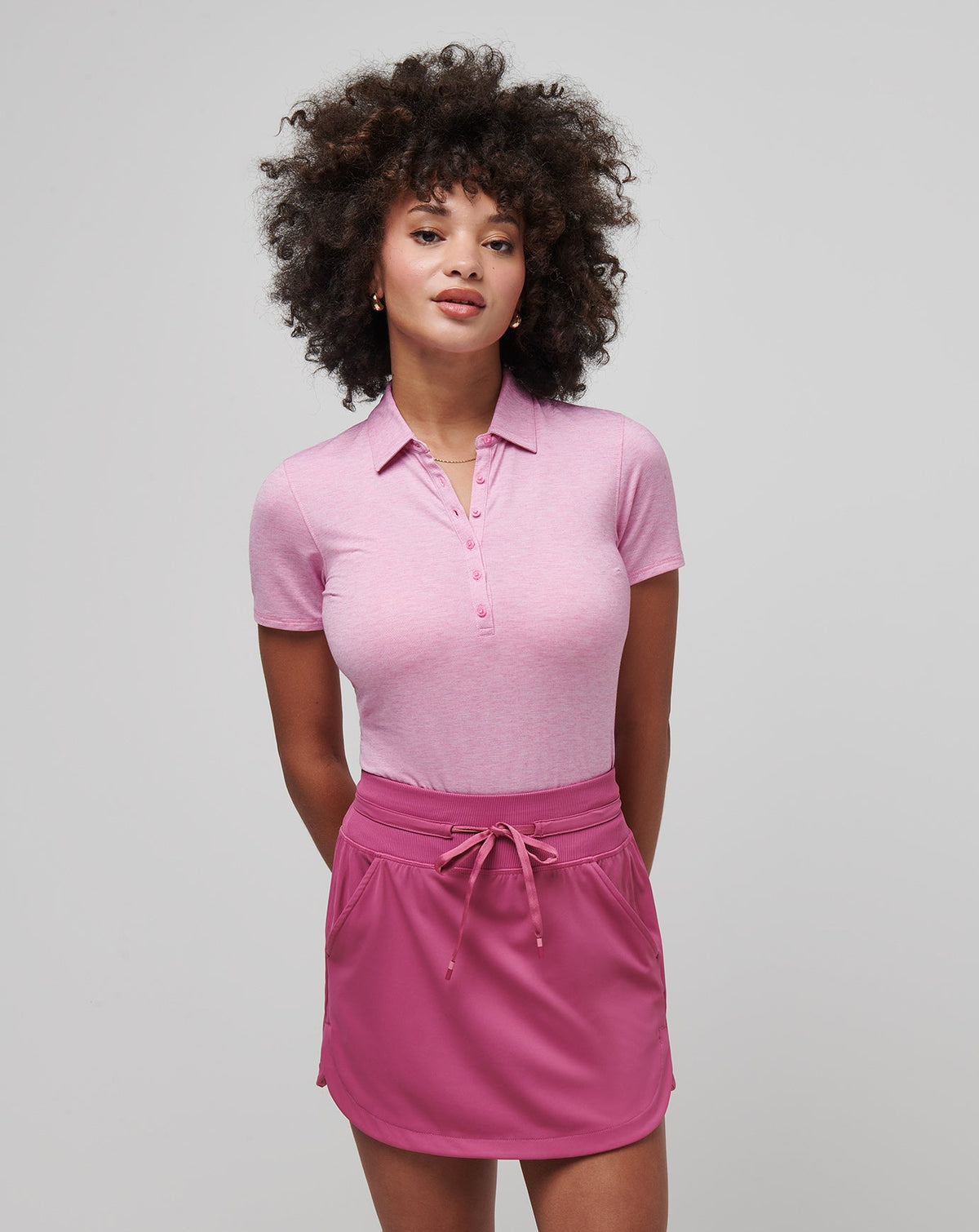 Heather Red Violet Travis Mathew Golf