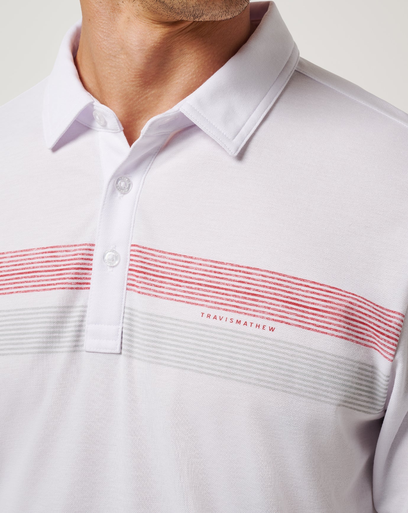 White/Crimson Travis Mathew Game Day|New