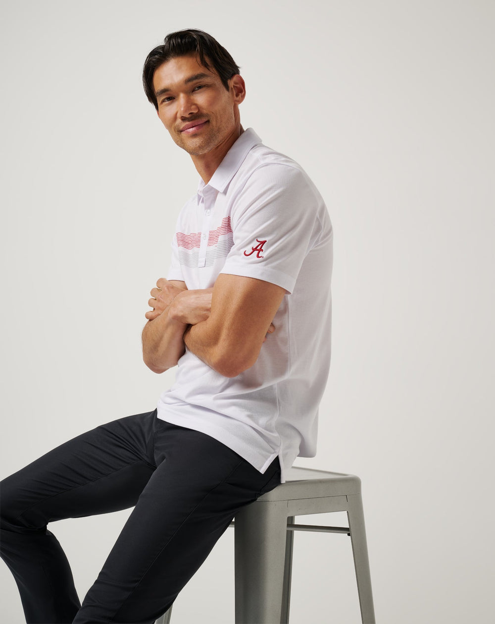 White/Crimson Travis Mathew Game Day|New