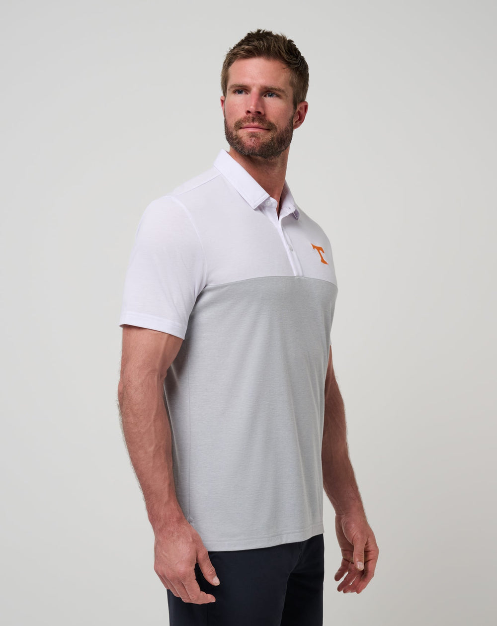 White/Heather Grey Travis Mathew Game Day|New