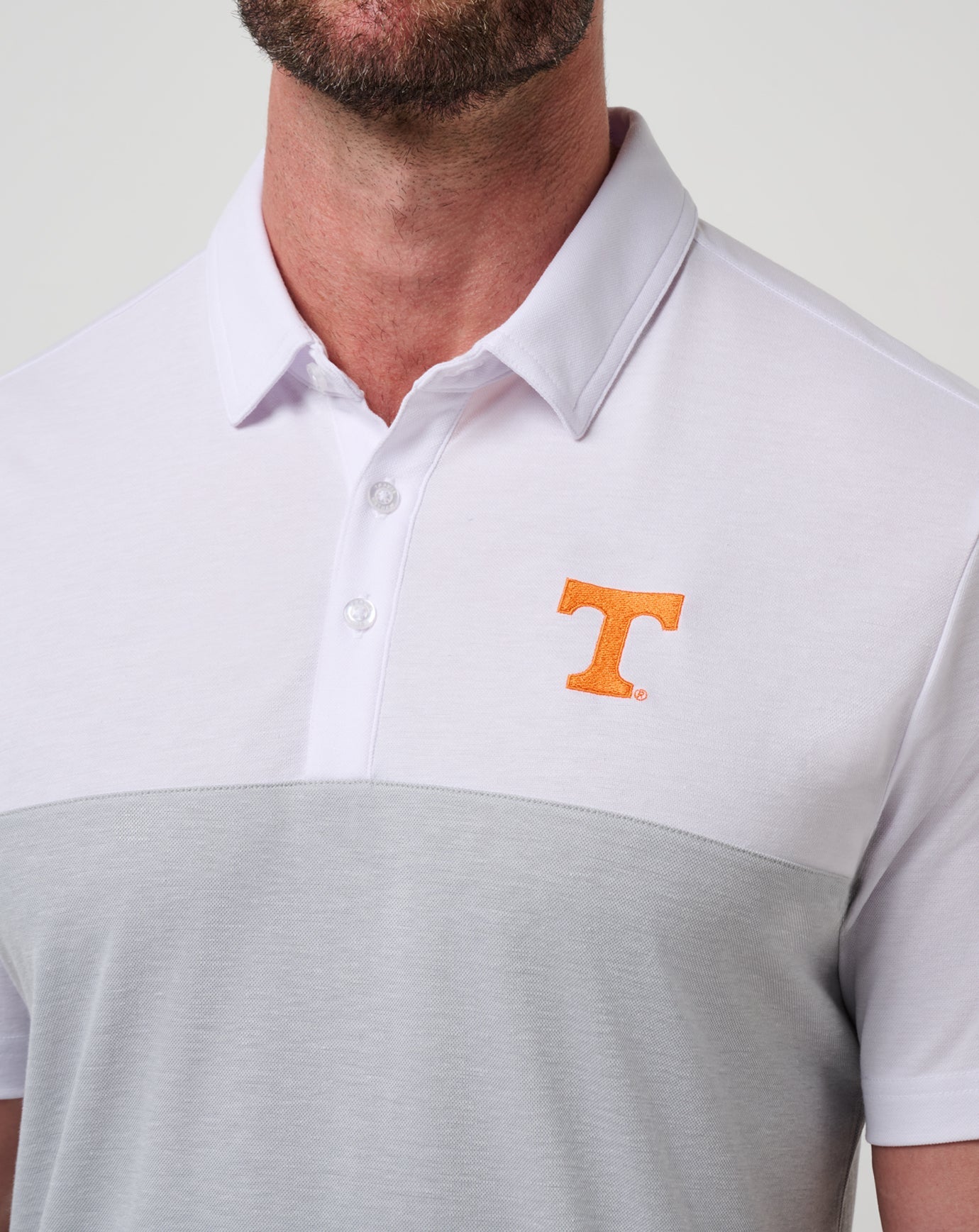 White/Heather Grey Travis Mathew Game Day|New