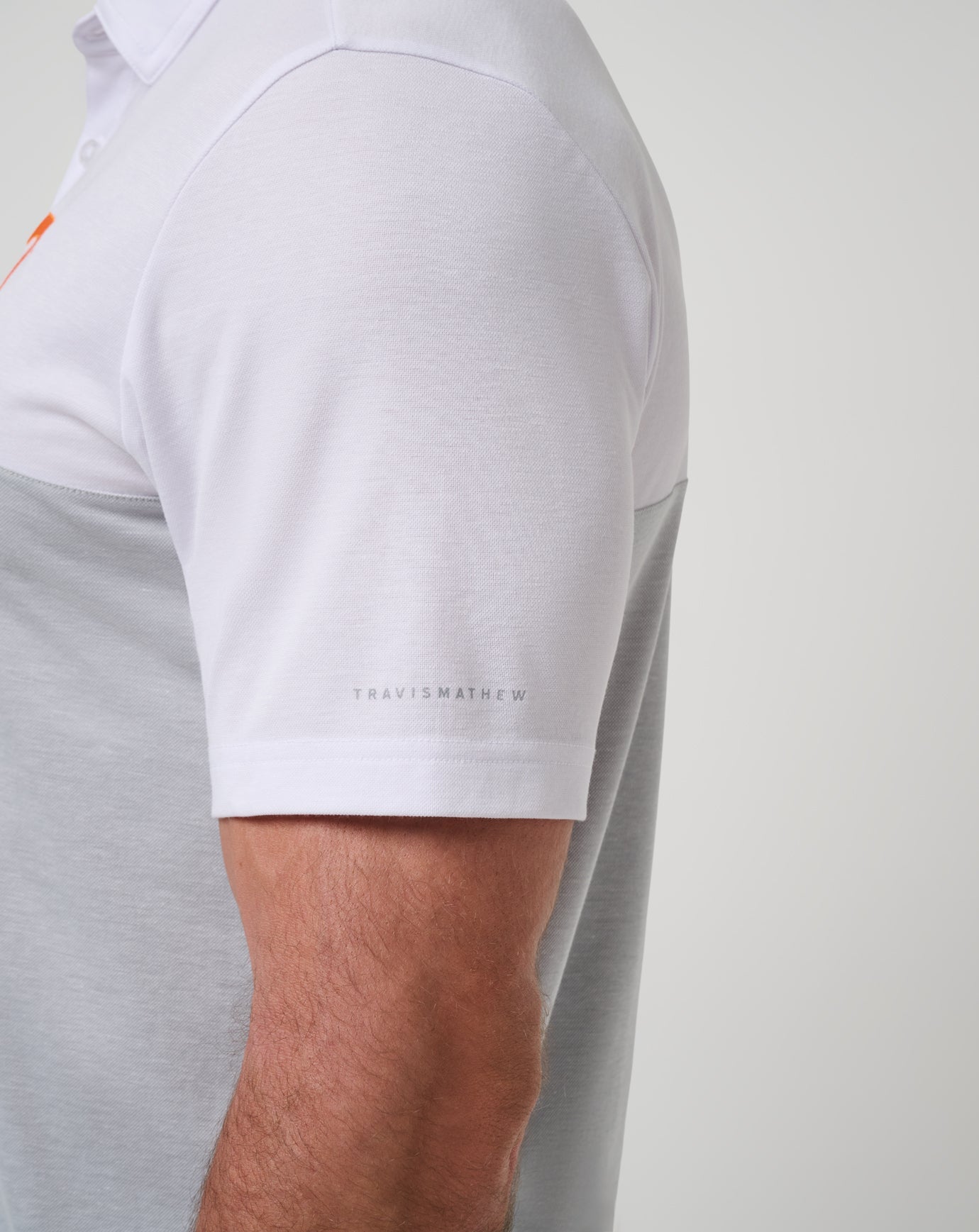 White/Heather Grey Travis Mathew Game Day|New