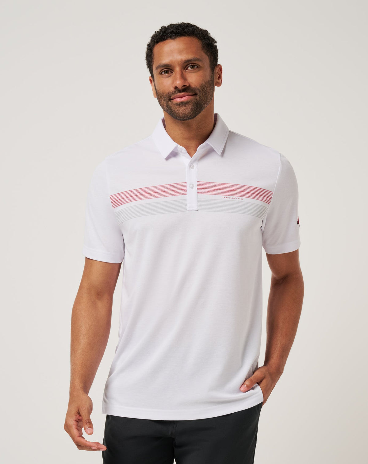 White/Crimson Travis Mathew Game Day|New