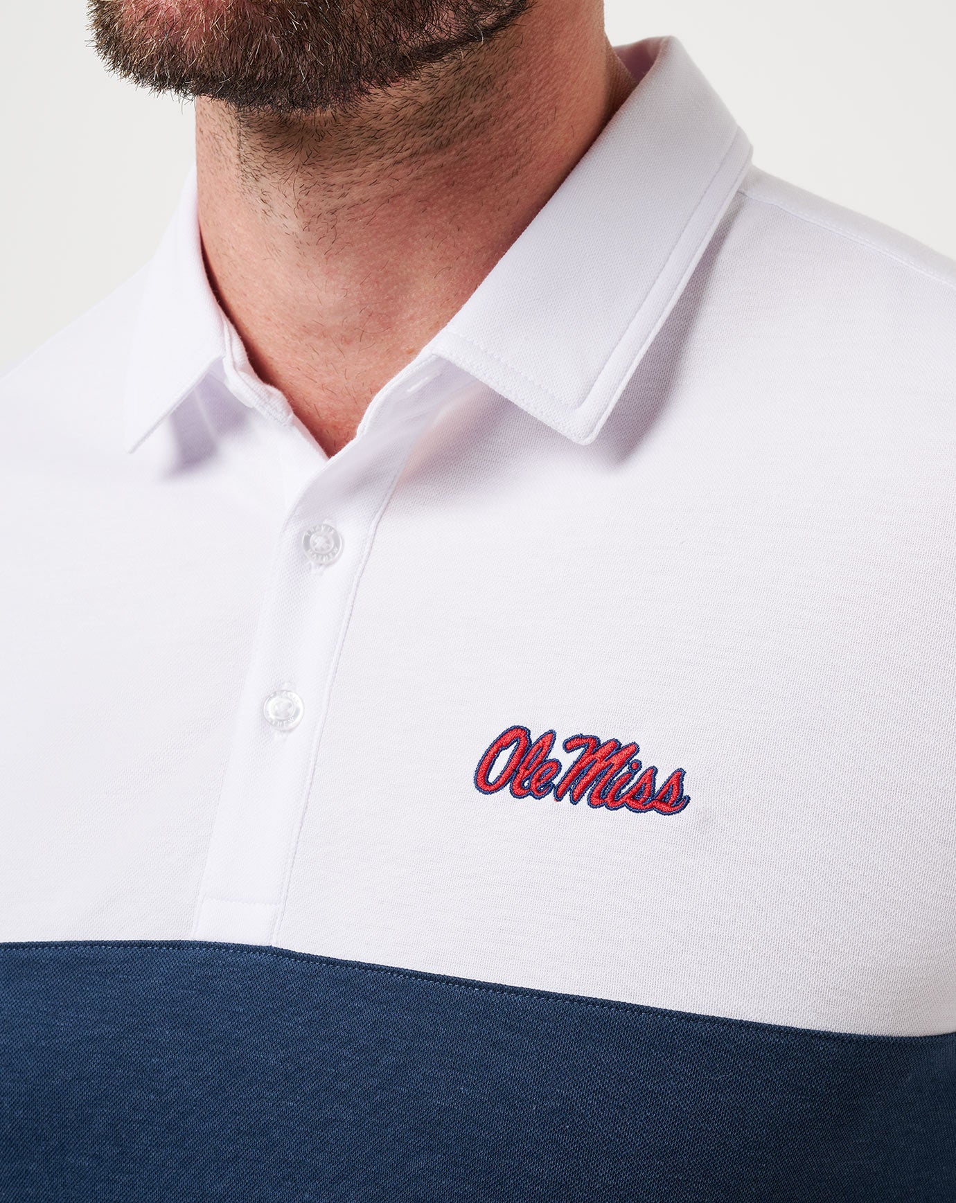 White/Navy Travis Mathew Game Day|New