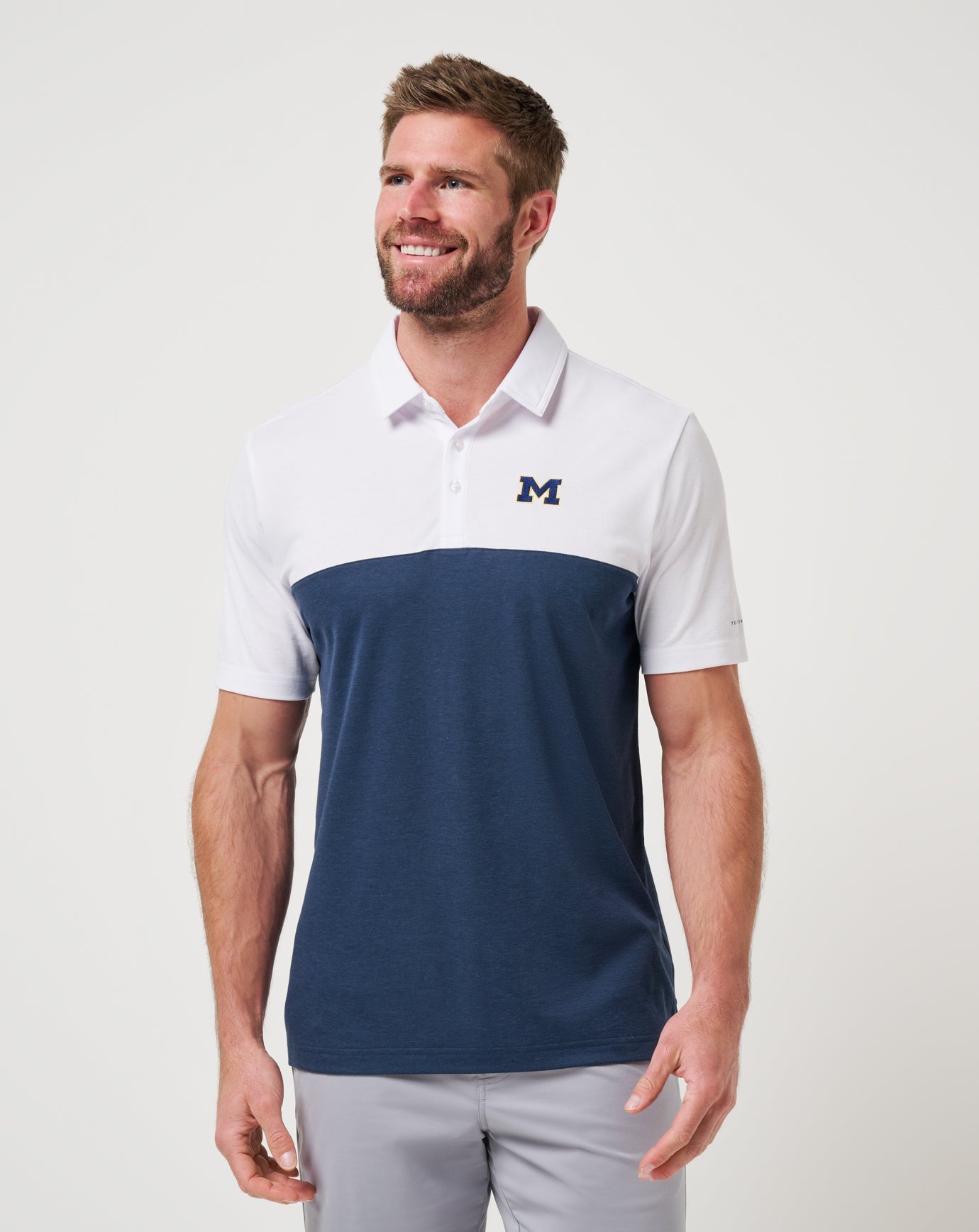 White/Navy Travis Mathew Game Day|New