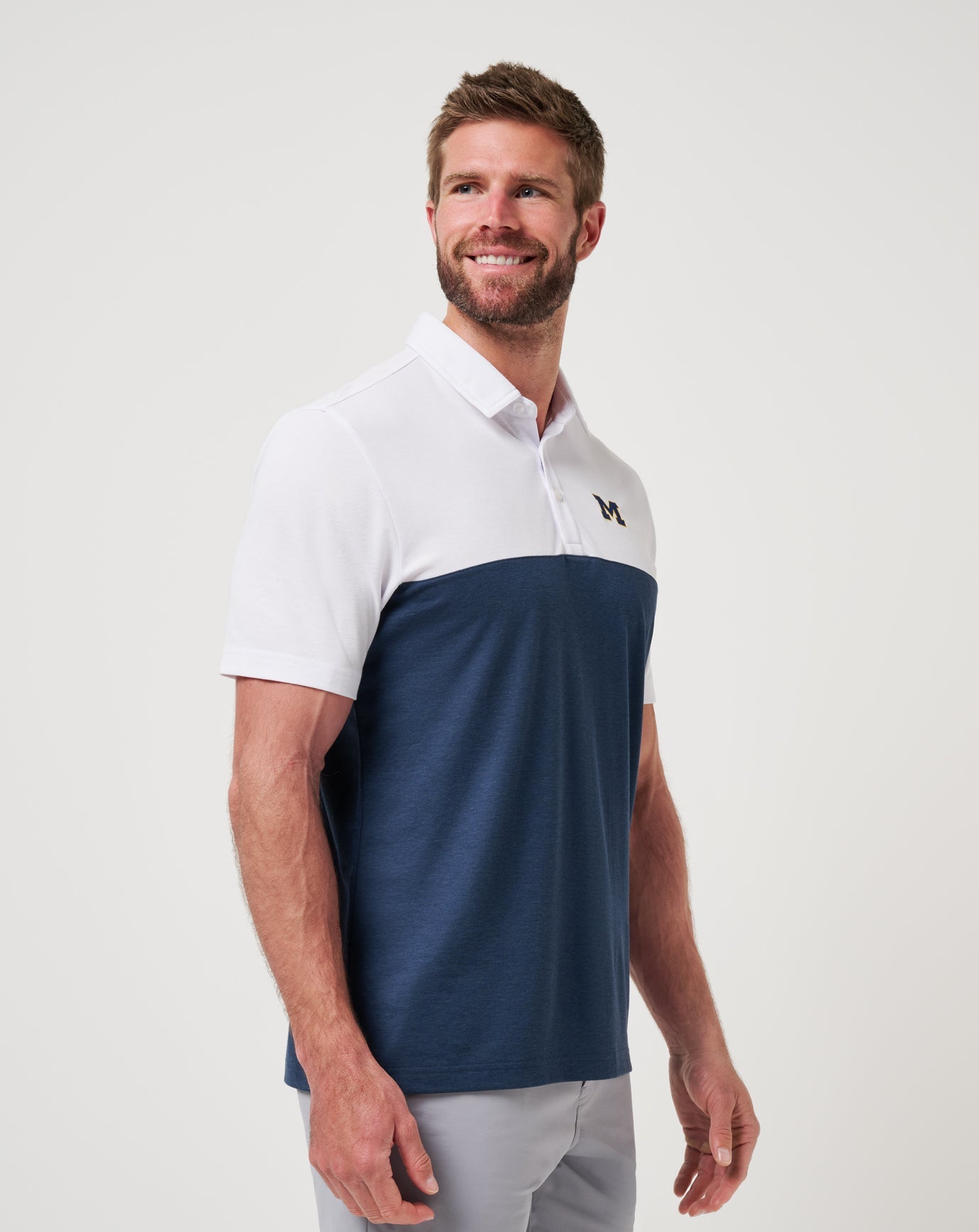 White/Navy Travis Mathew Game Day|New