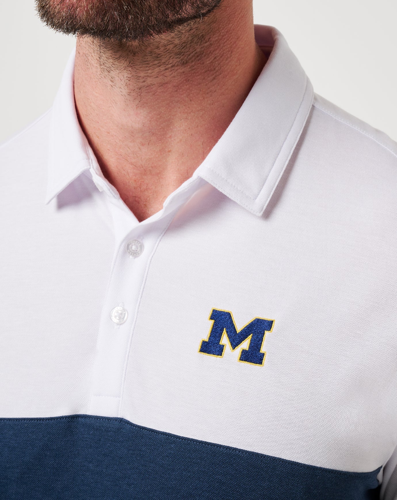 White/Navy Travis Mathew Game Day|New