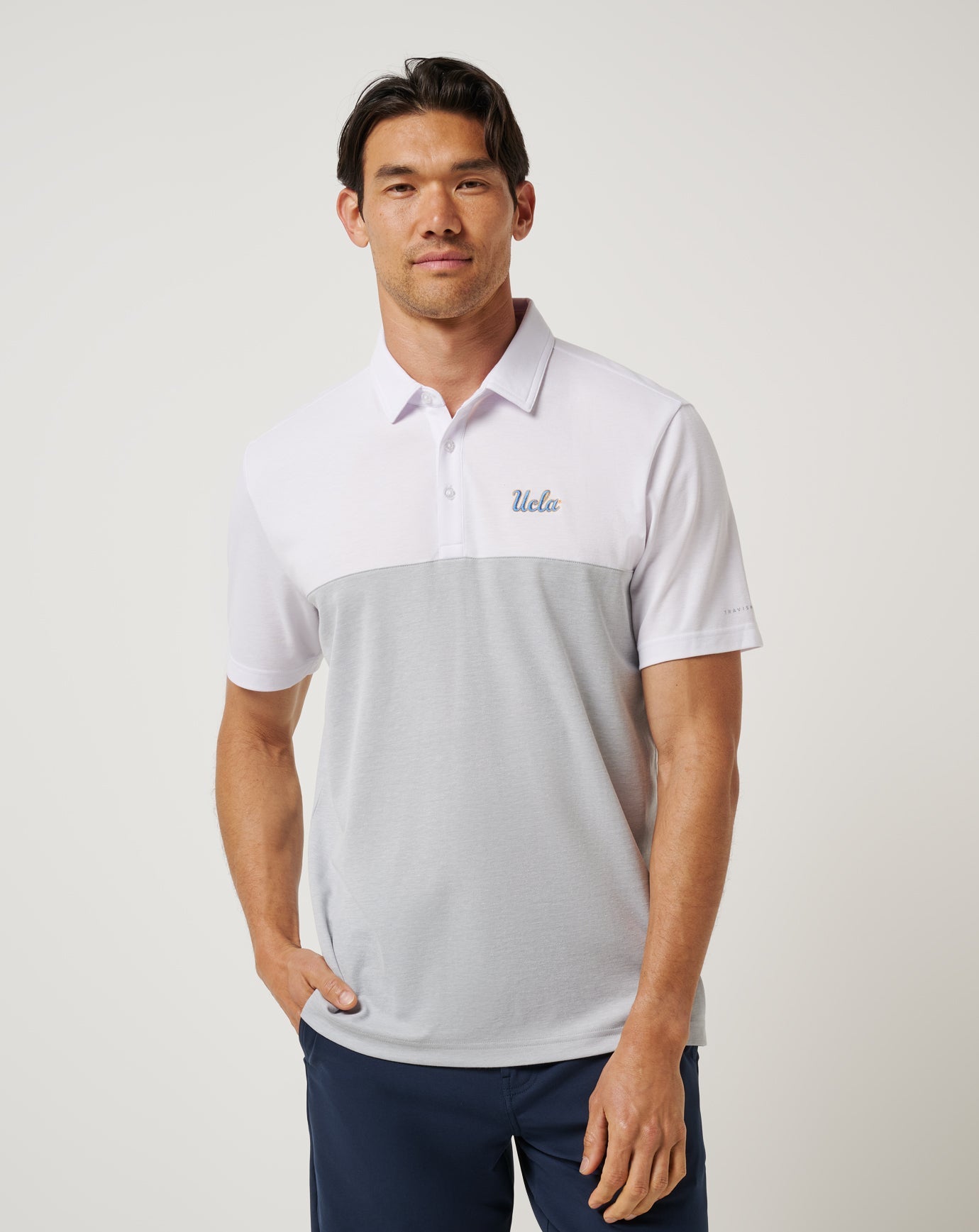 White/Heather Grey Travis Mathew Game Day|New