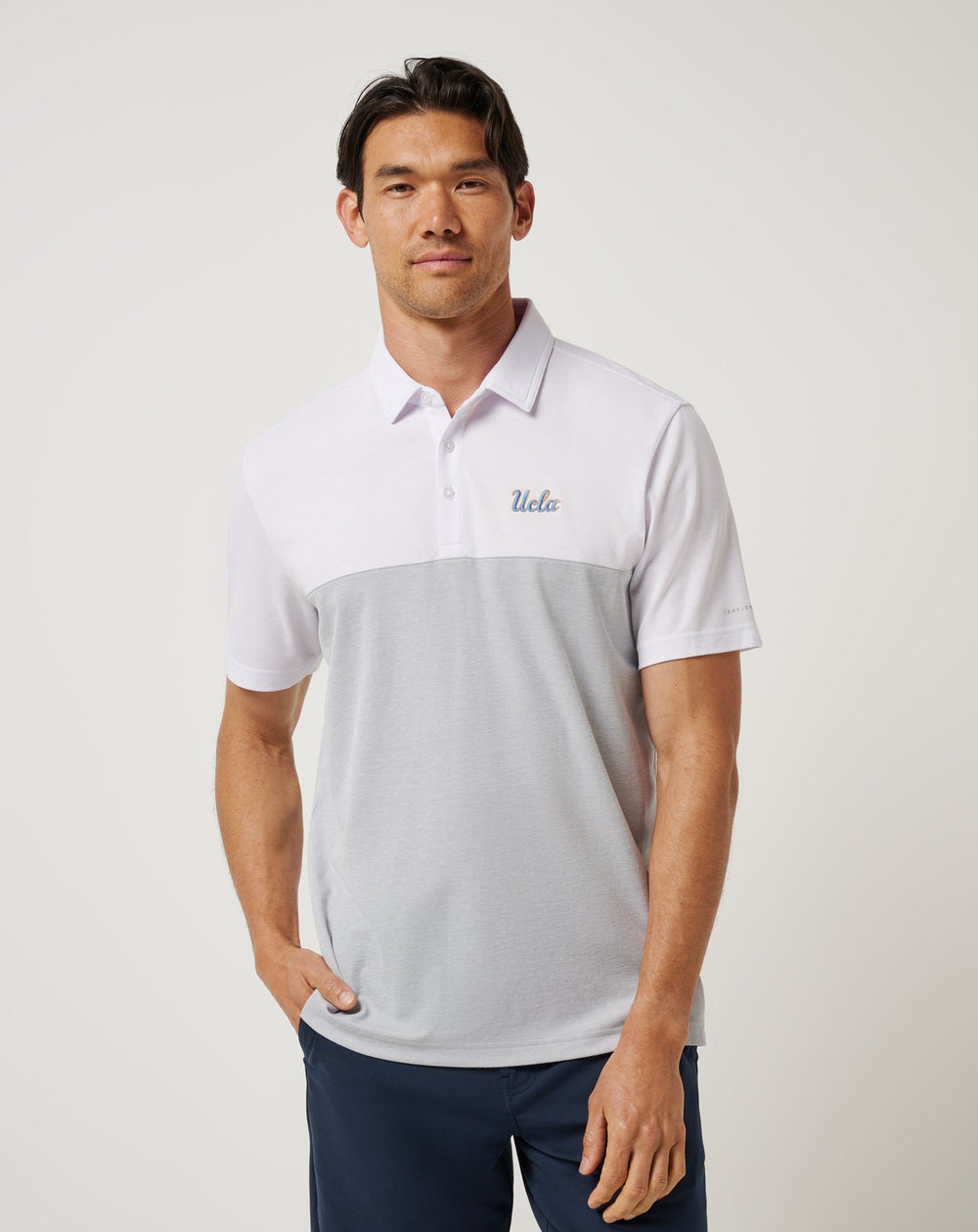 White/Heather Grey Travis Mathew Game Day|New