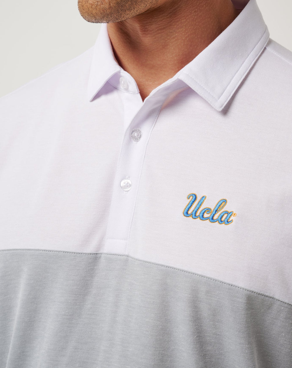 White/Heather Grey Travis Mathew Game Day|New