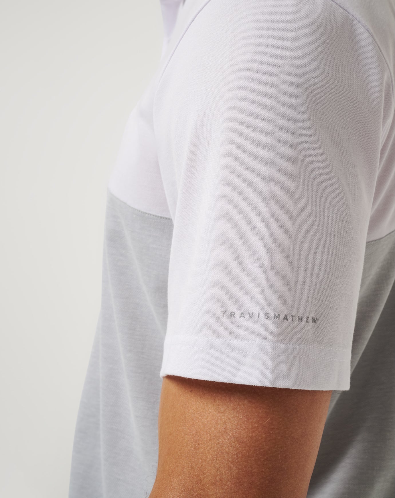 White/Heather Grey Travis Mathew Game Day|New