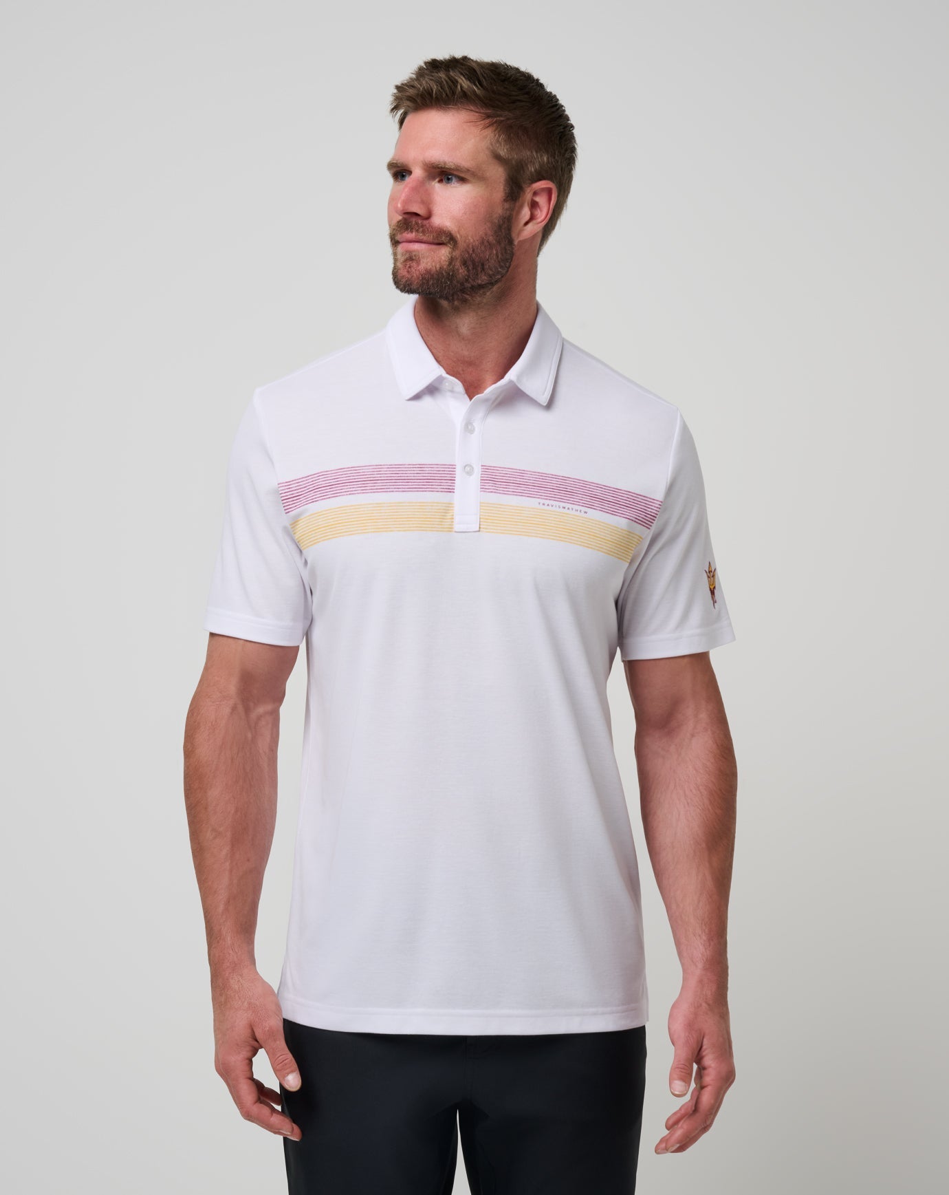 White/Maroon Travis Mathew Game Day|New