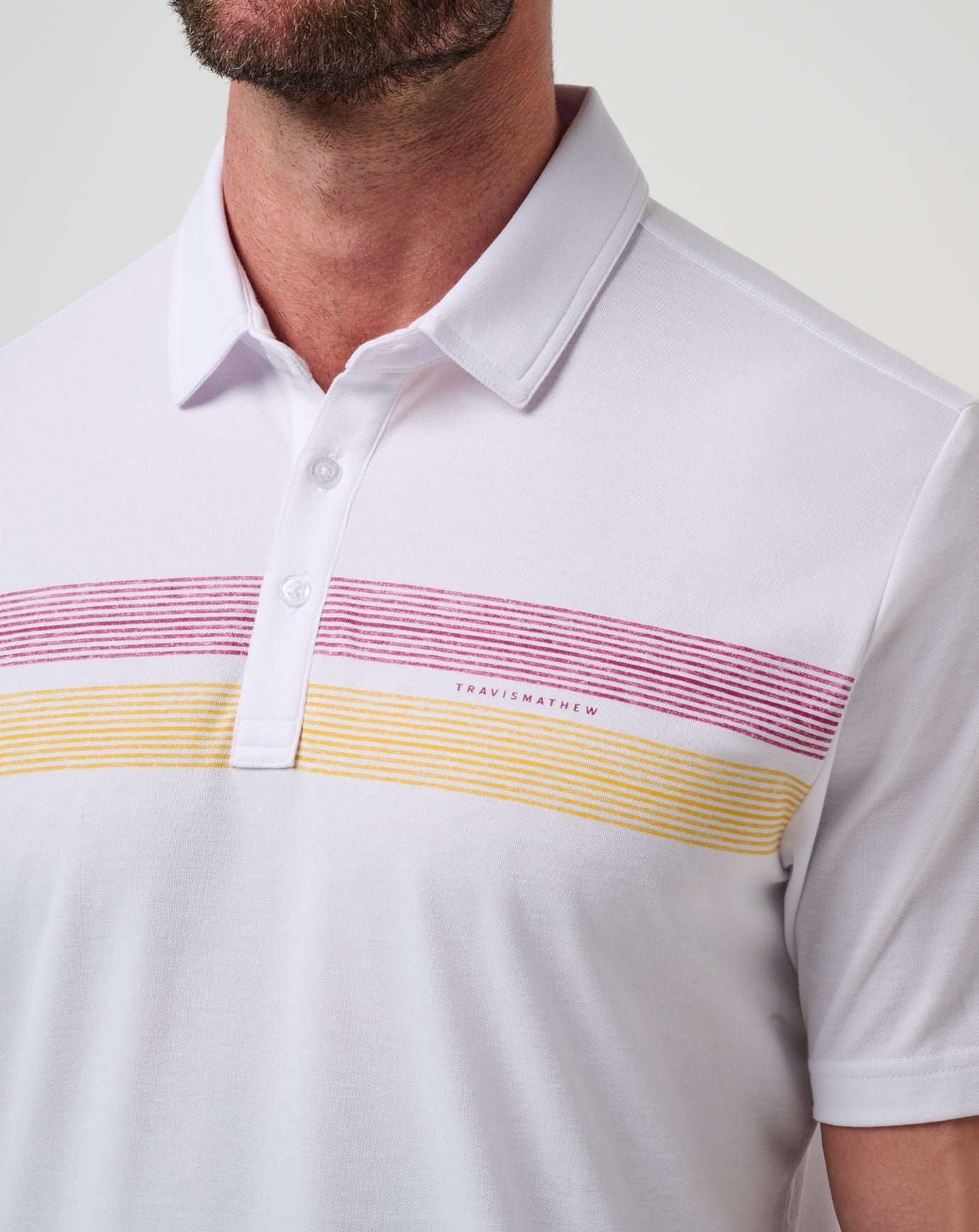 White/Maroon Travis Mathew Game Day|New