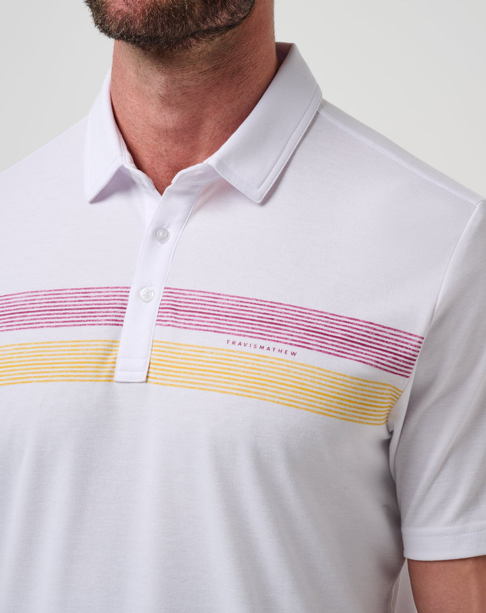 White/Maroon Travis Mathew Game Day|New