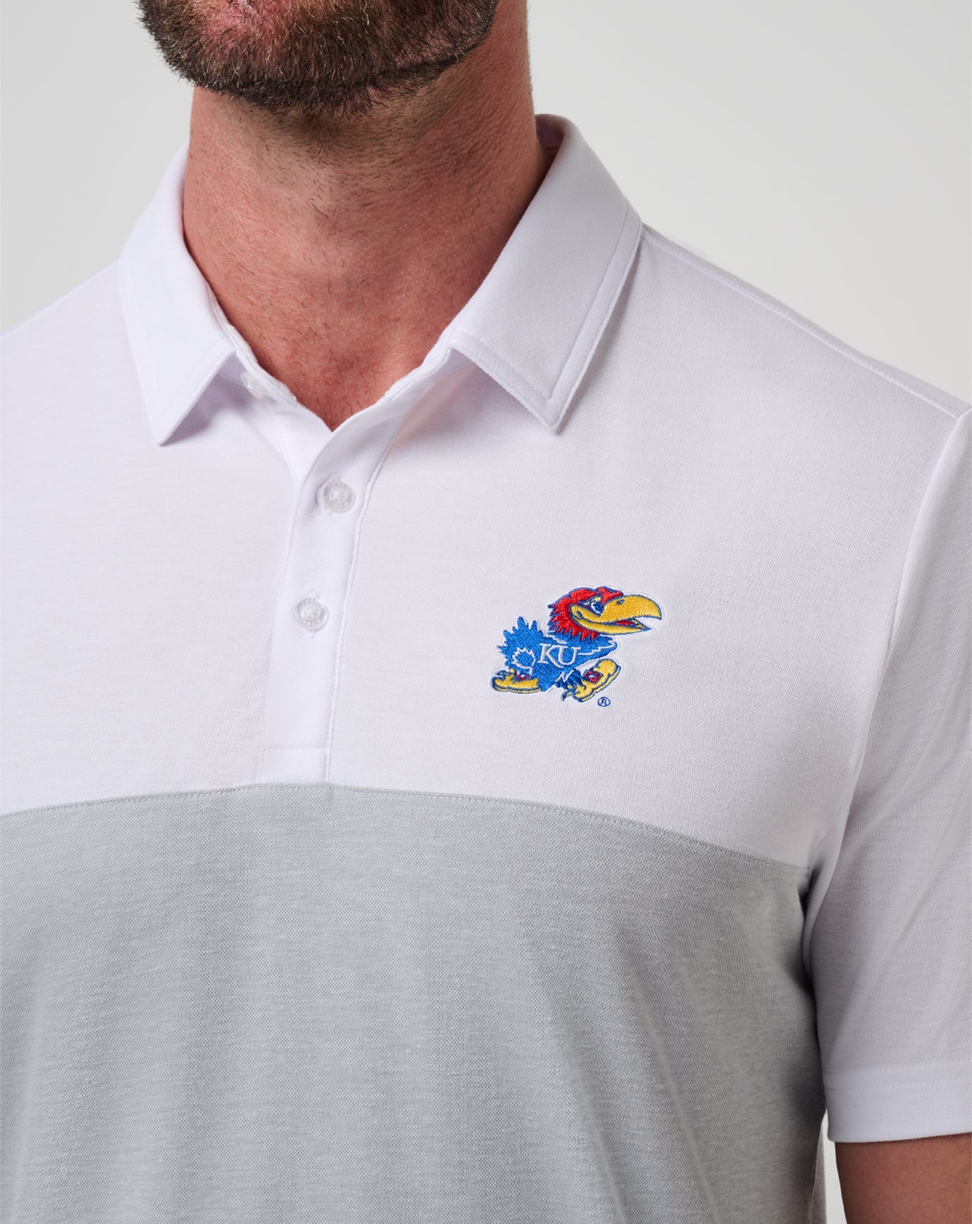 White/Heather Grey Travis Mathew Game Day|New