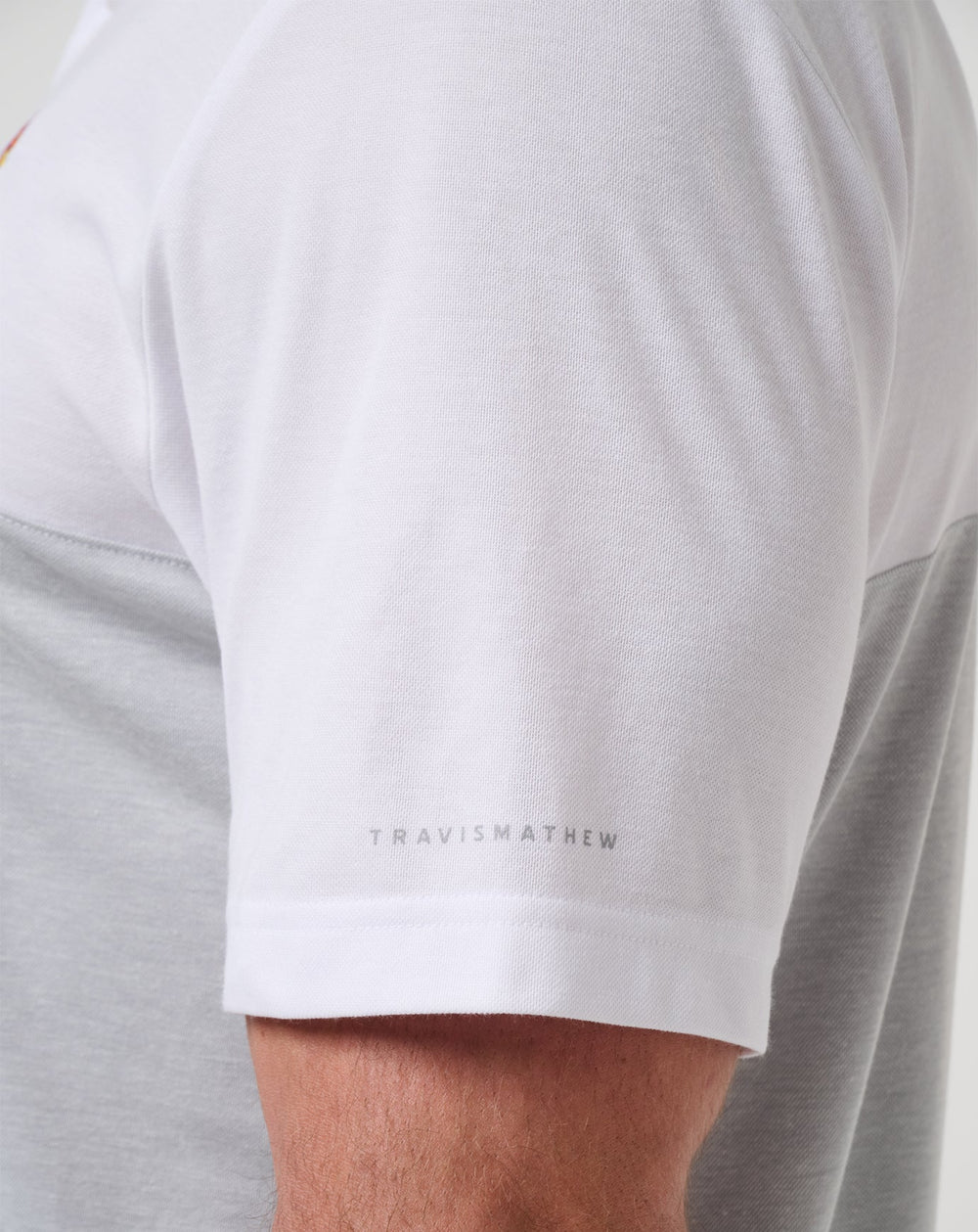 White/Heather Grey Travis Mathew Game Day|New