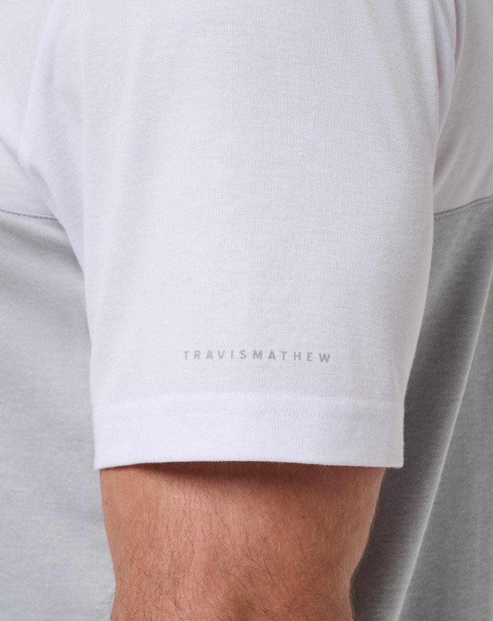 White/Heather Grey Travis Mathew Game Day|New