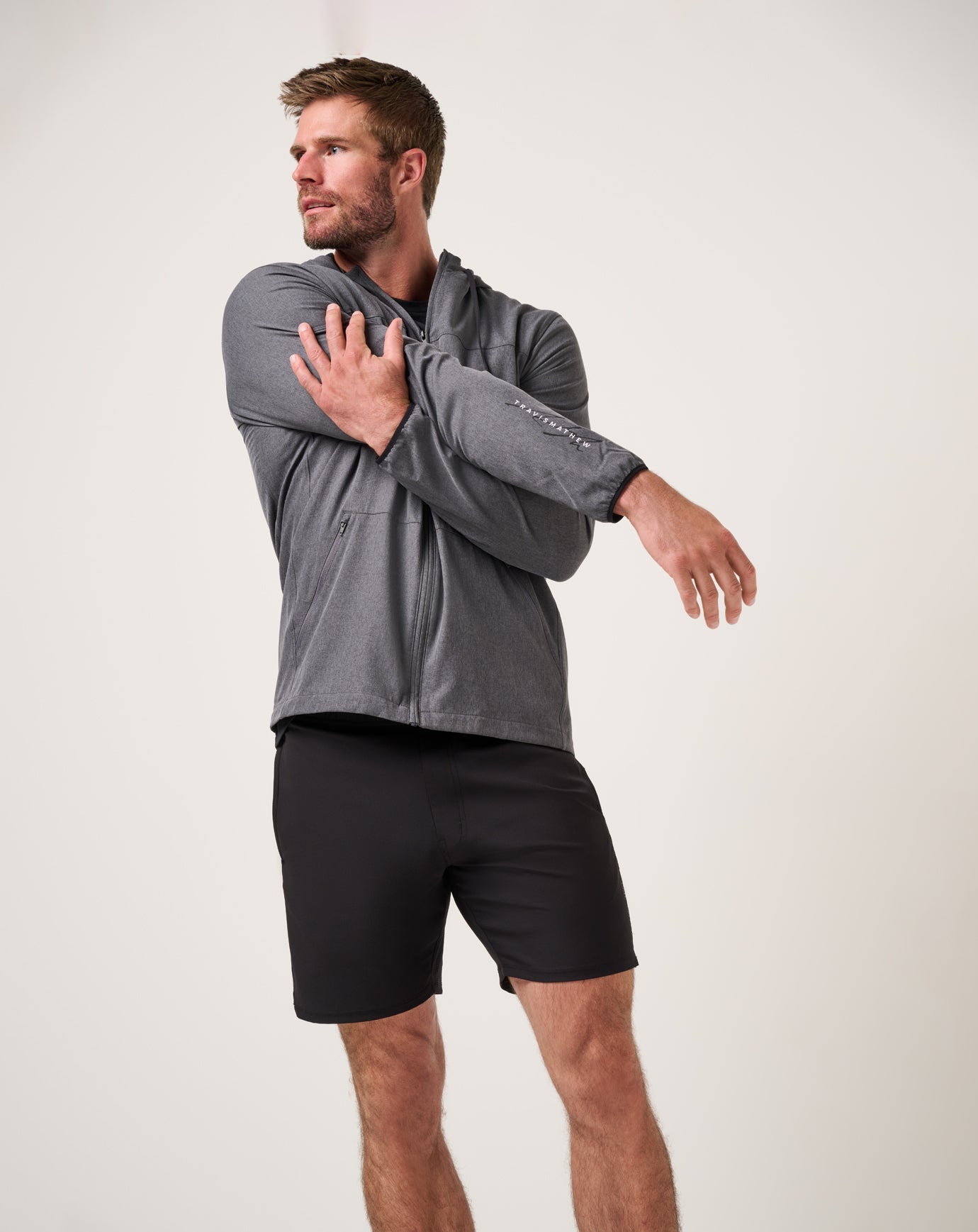 Heather Dark Grey Travis Mathew New