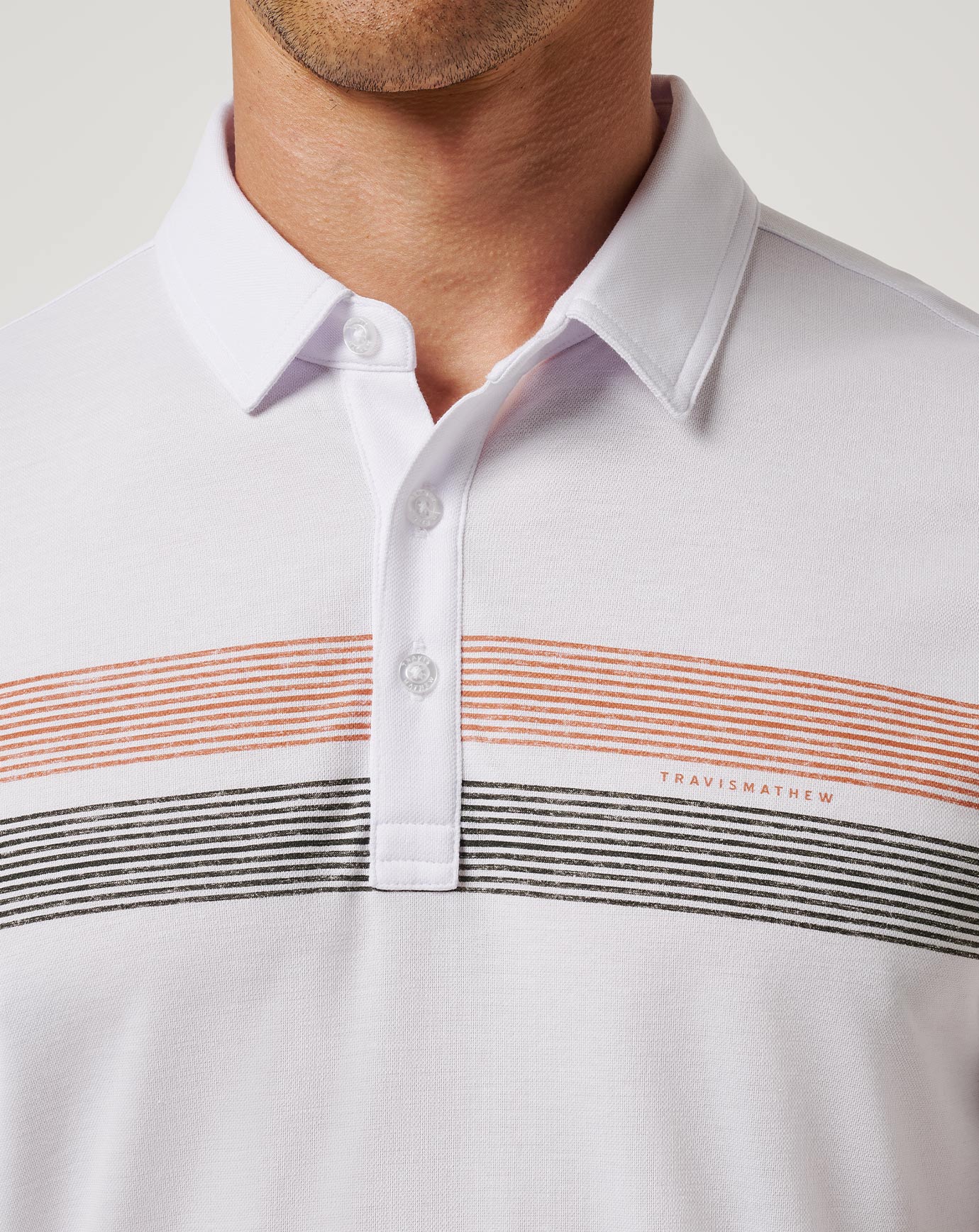 White/Orange Travis Mathew New