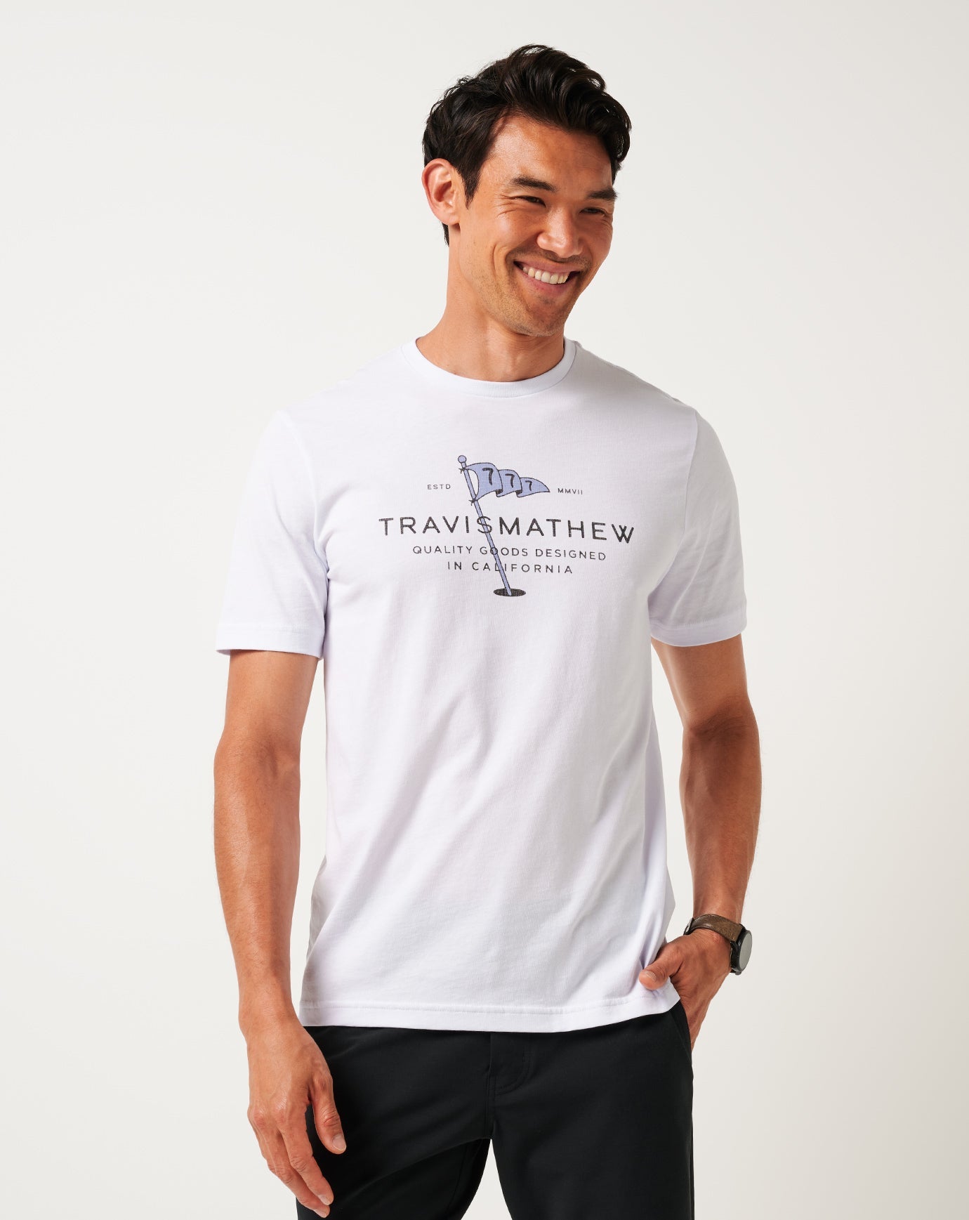 White Travis Mathew Men