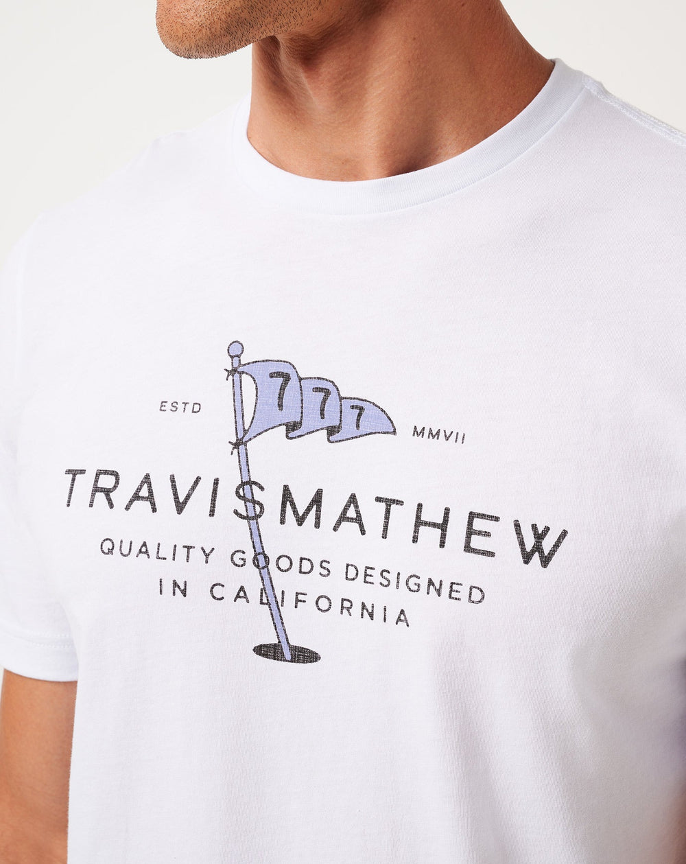 White Travis Mathew Men