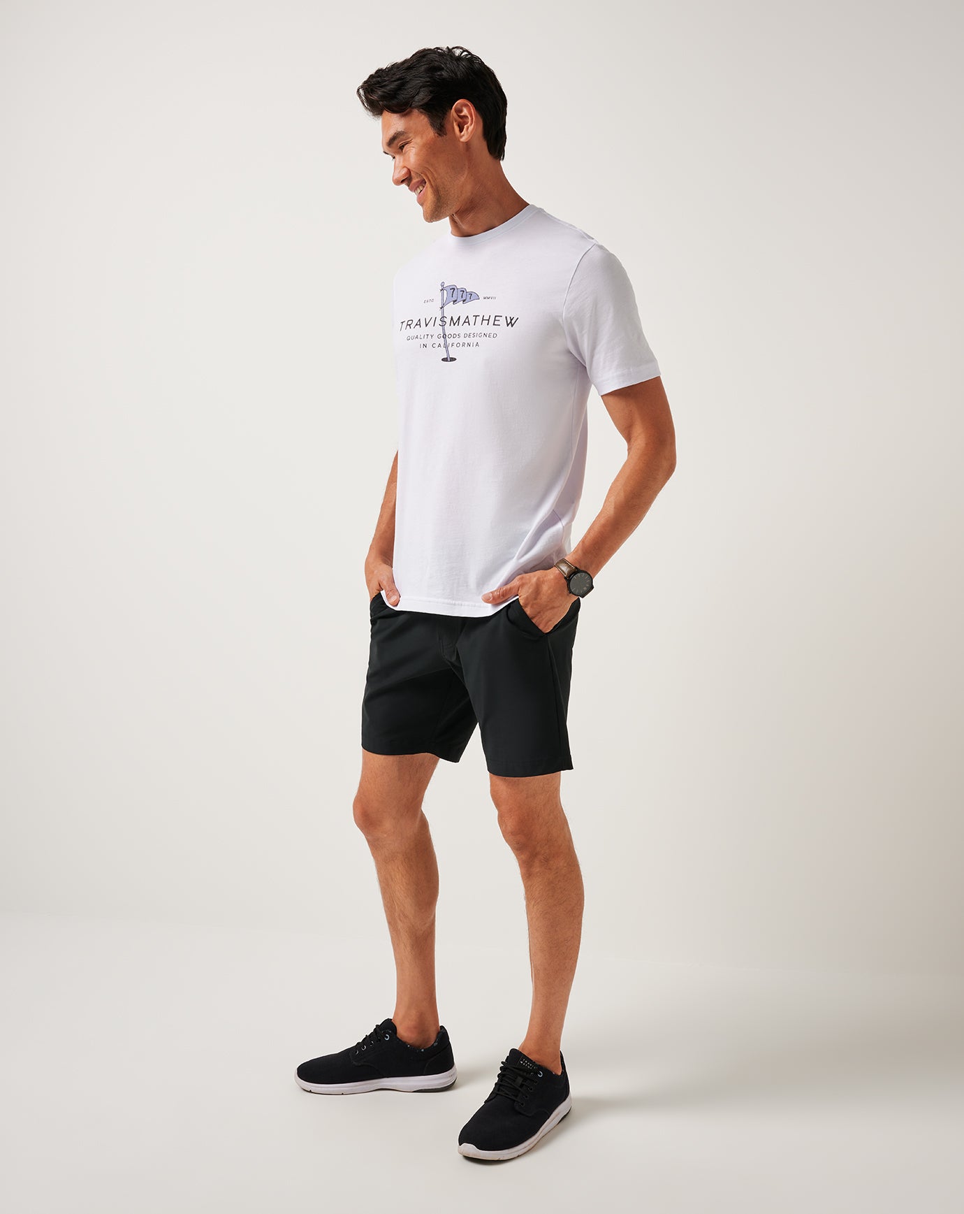 White Travis Mathew Men