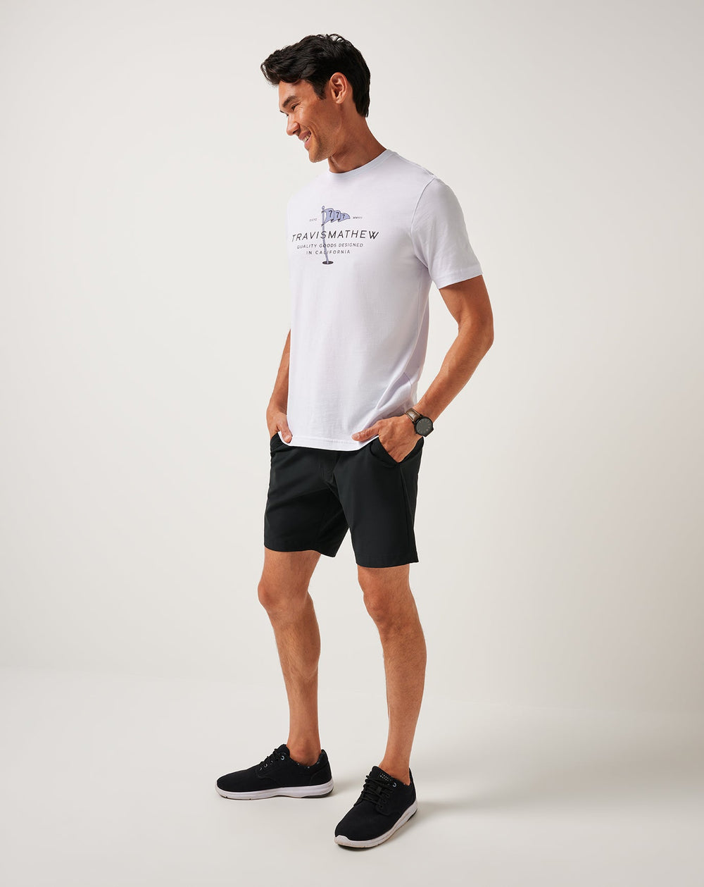 White Travis Mathew Men