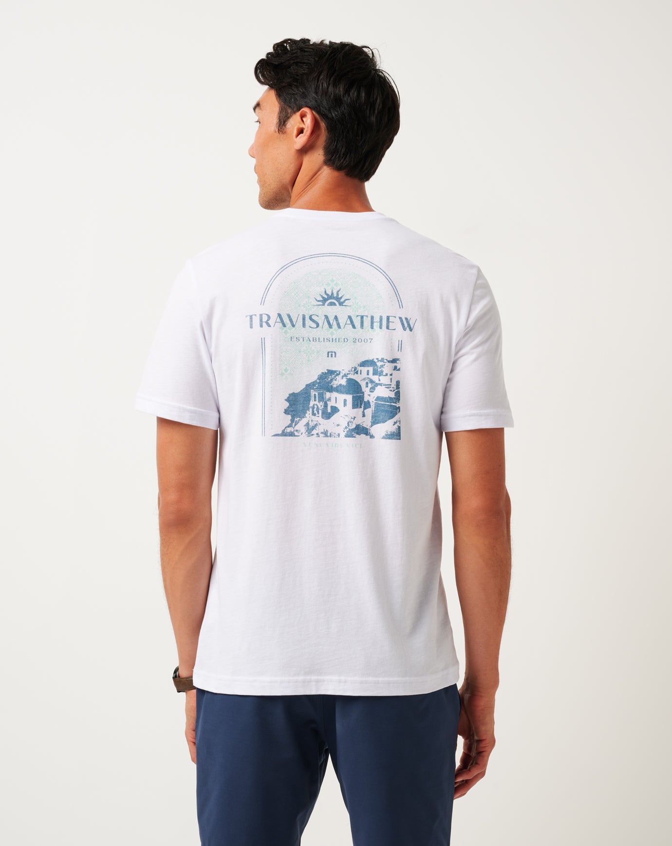 White Travis Mathew Men
