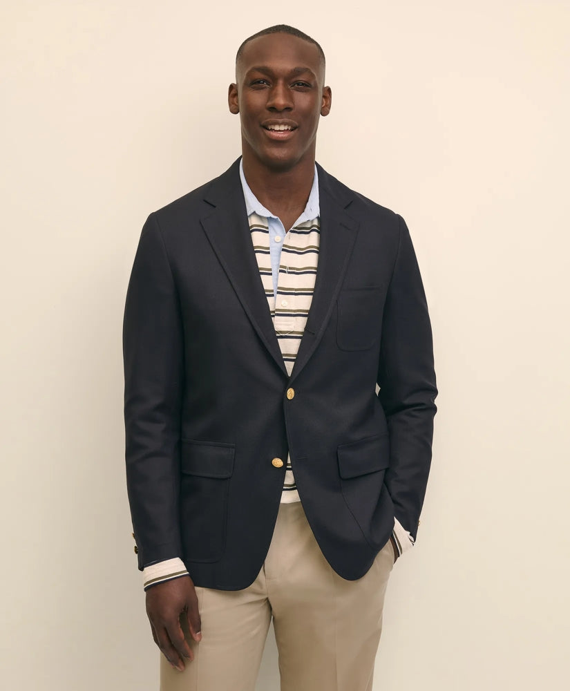 1818 No. 1 Sack Blazer in Dobby Wool