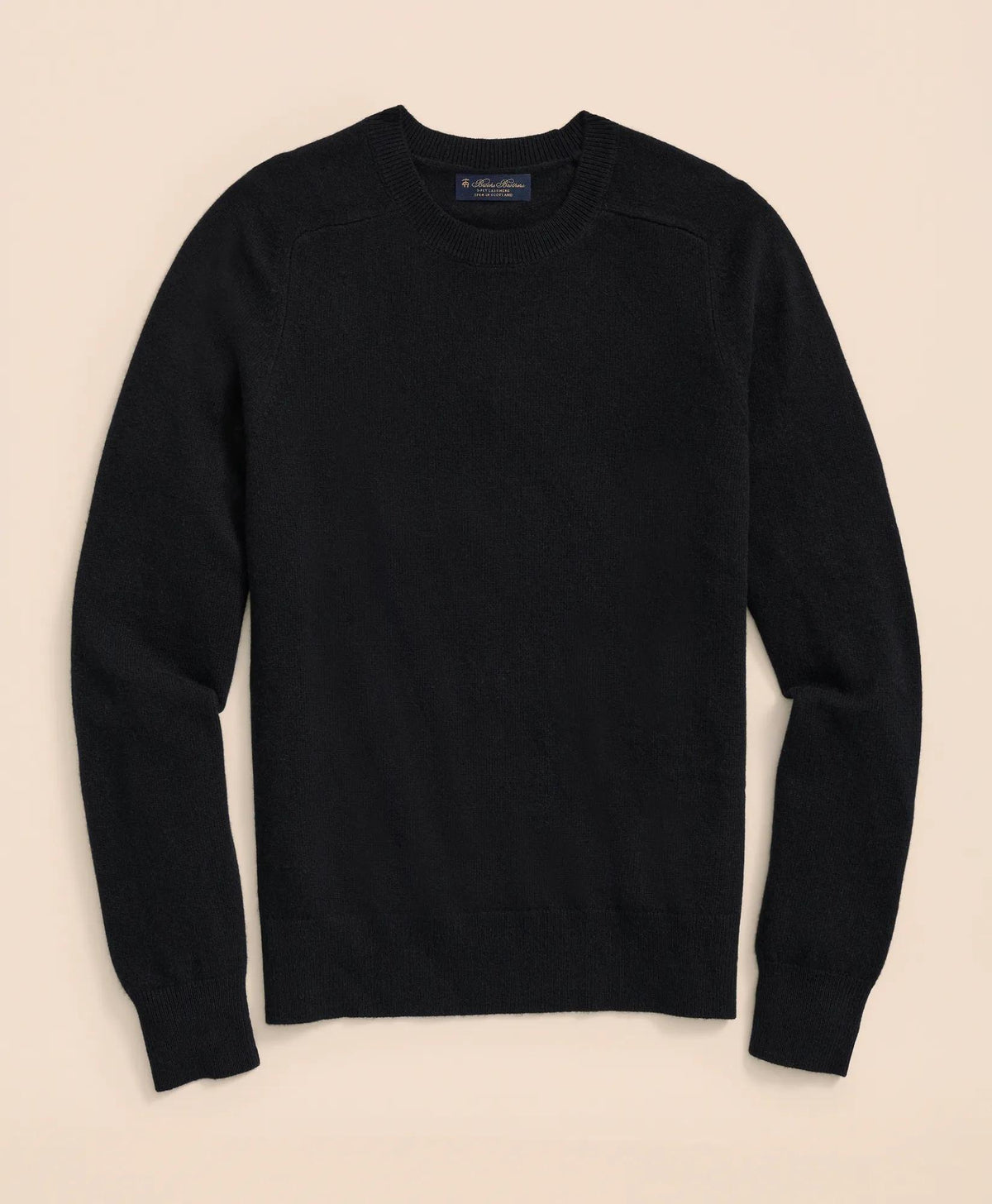 3-Ply Cashmere Crewneck Saddle Shoulder Sweater