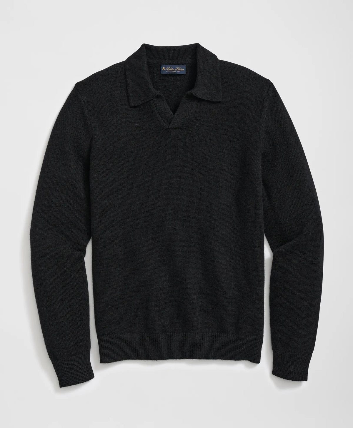 3-Ply Cashmere Jonny Collar Polo Sweater