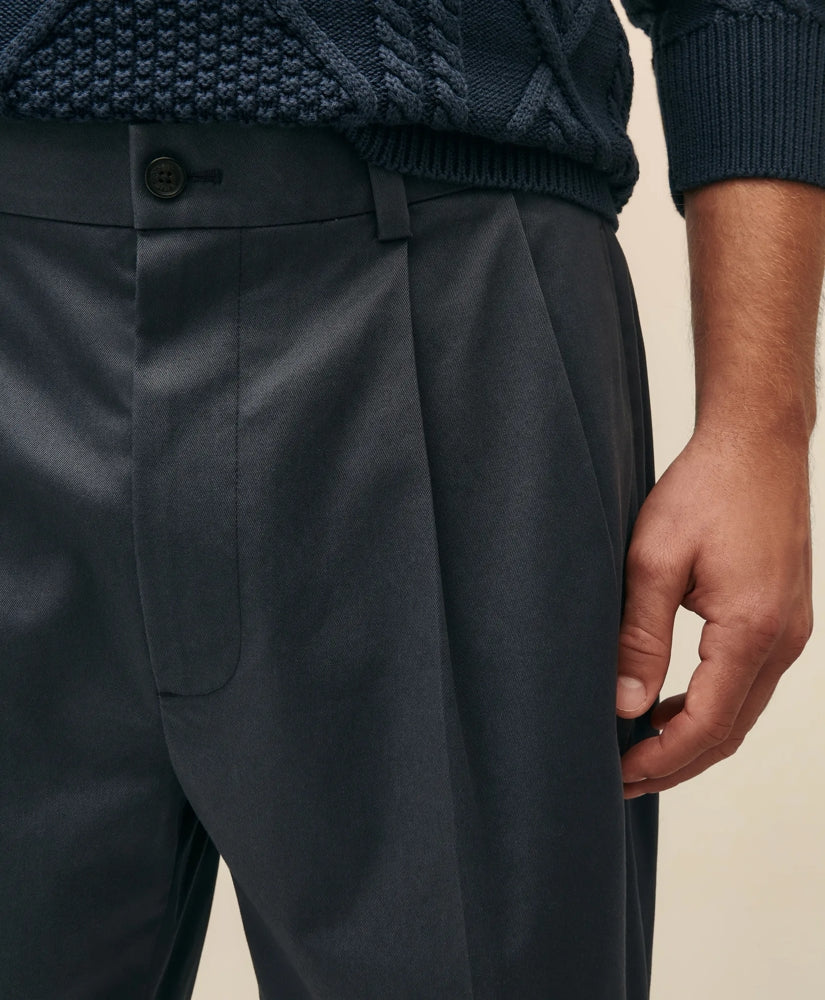 8" Pleat Front Stretch Advantage Chino® Shorts