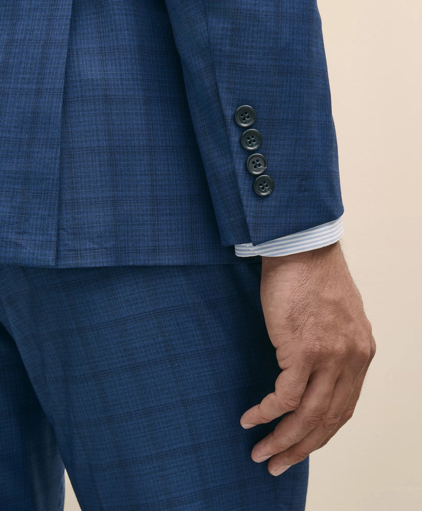 American-Made Slim Fit Multi Checked 1818 Suit